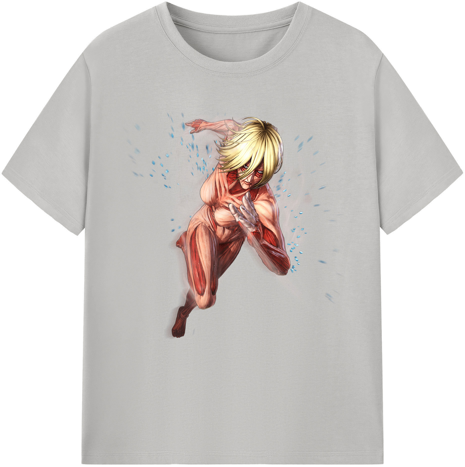 （画像用） 進撃の巨人 Attack on Titan 綿100％半袖Tシャツ（フロントプリント）