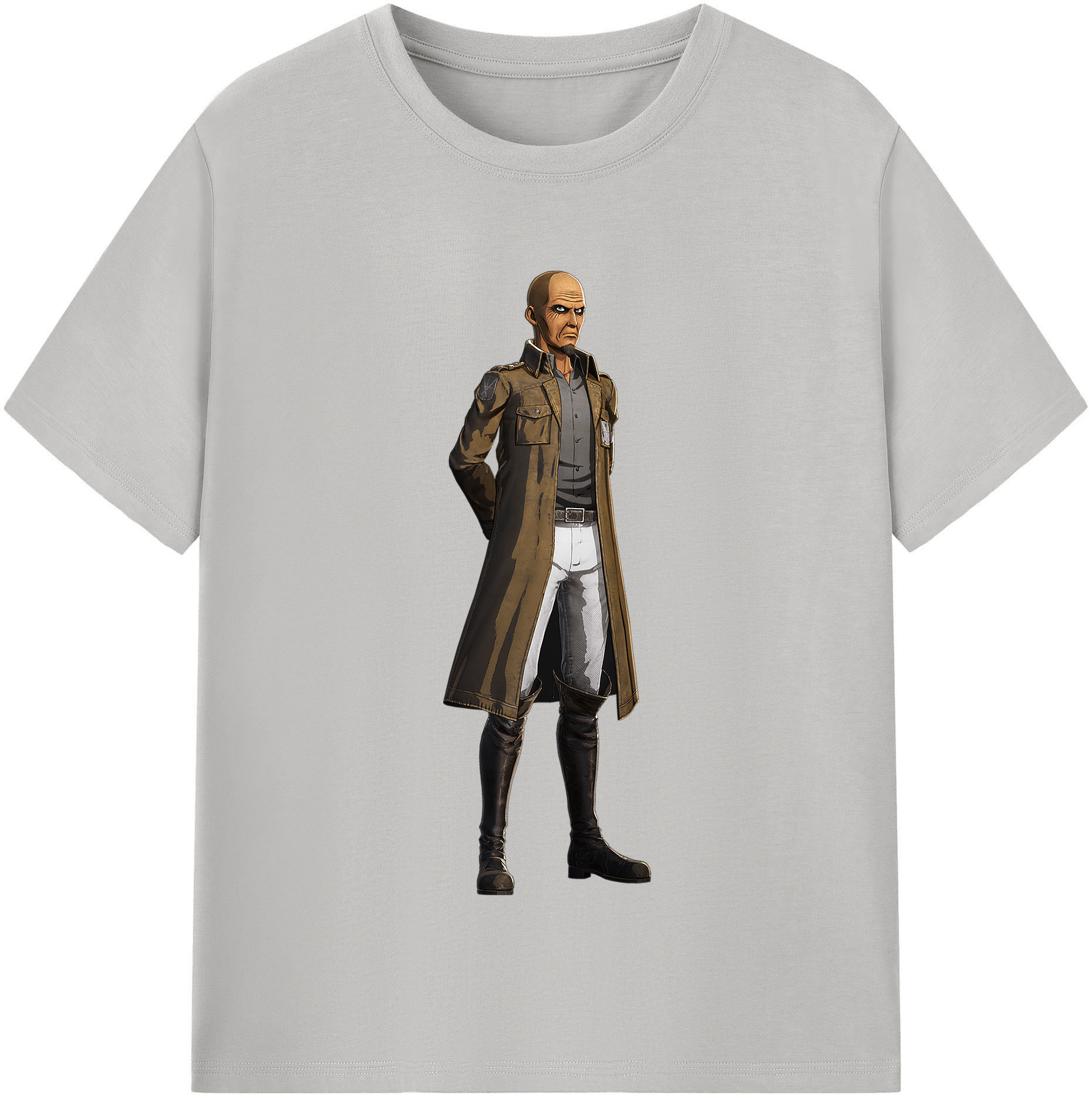 （画像用） 進撃の巨人 Attack on Titan 綿100％半袖Tシャツ（フロントプリント）