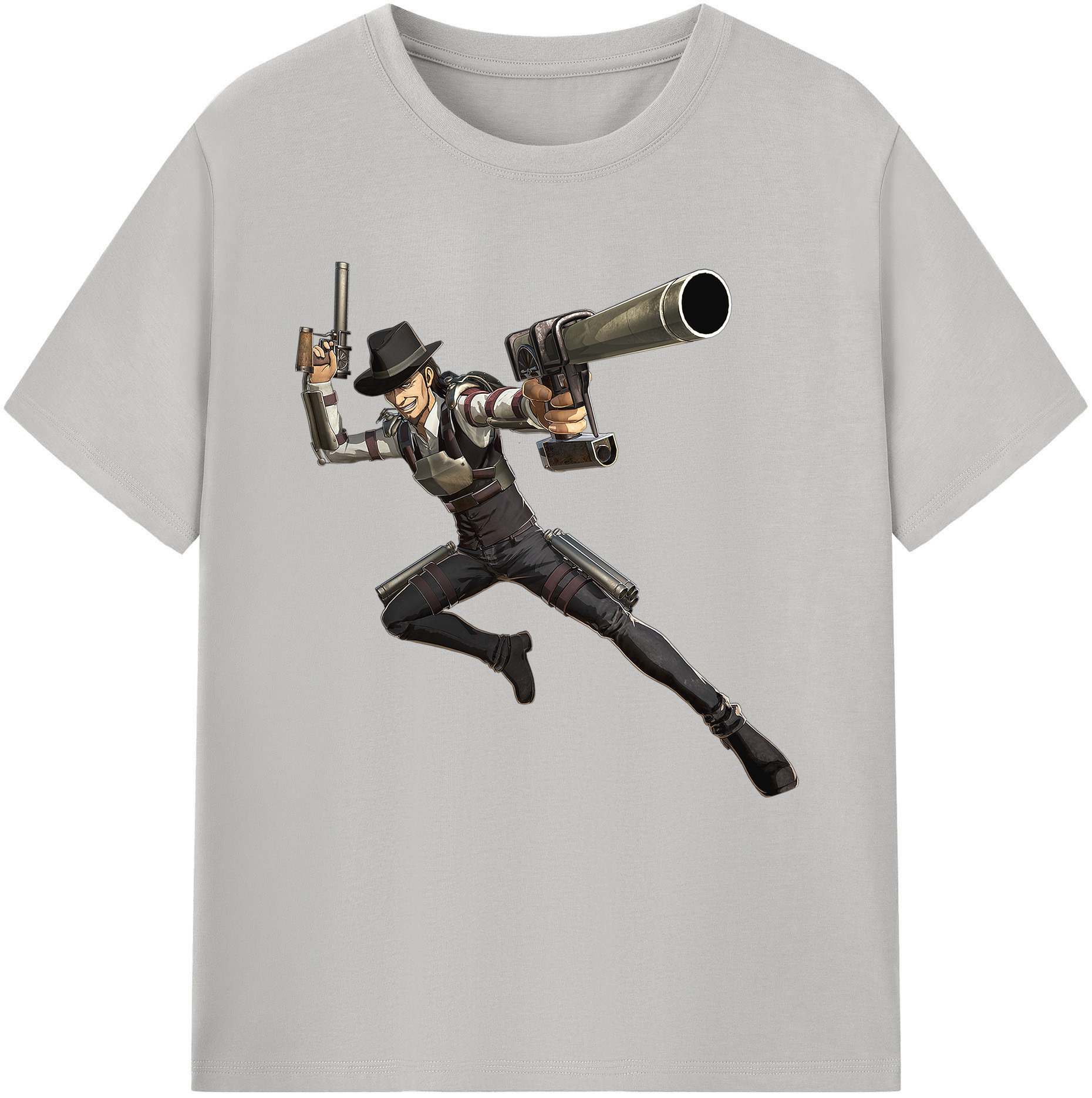 （画像用） 進撃の巨人 Attack on Titan 綿100％半袖Tシャツ（フロントプリント）