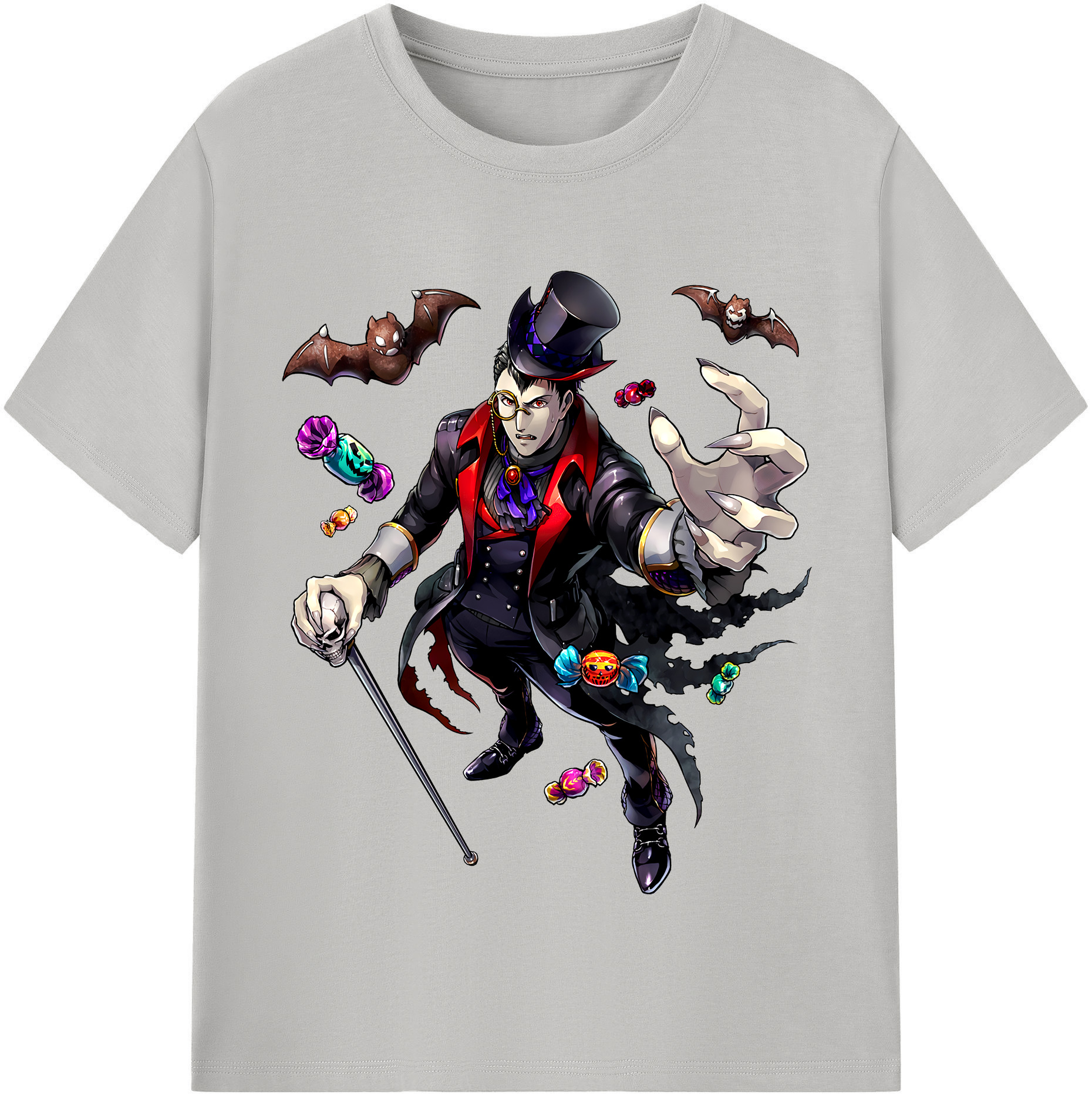 （画像用） 進撃の巨人 Attack on Titan 綿100％半袖Tシャツ（フロントプリント）
