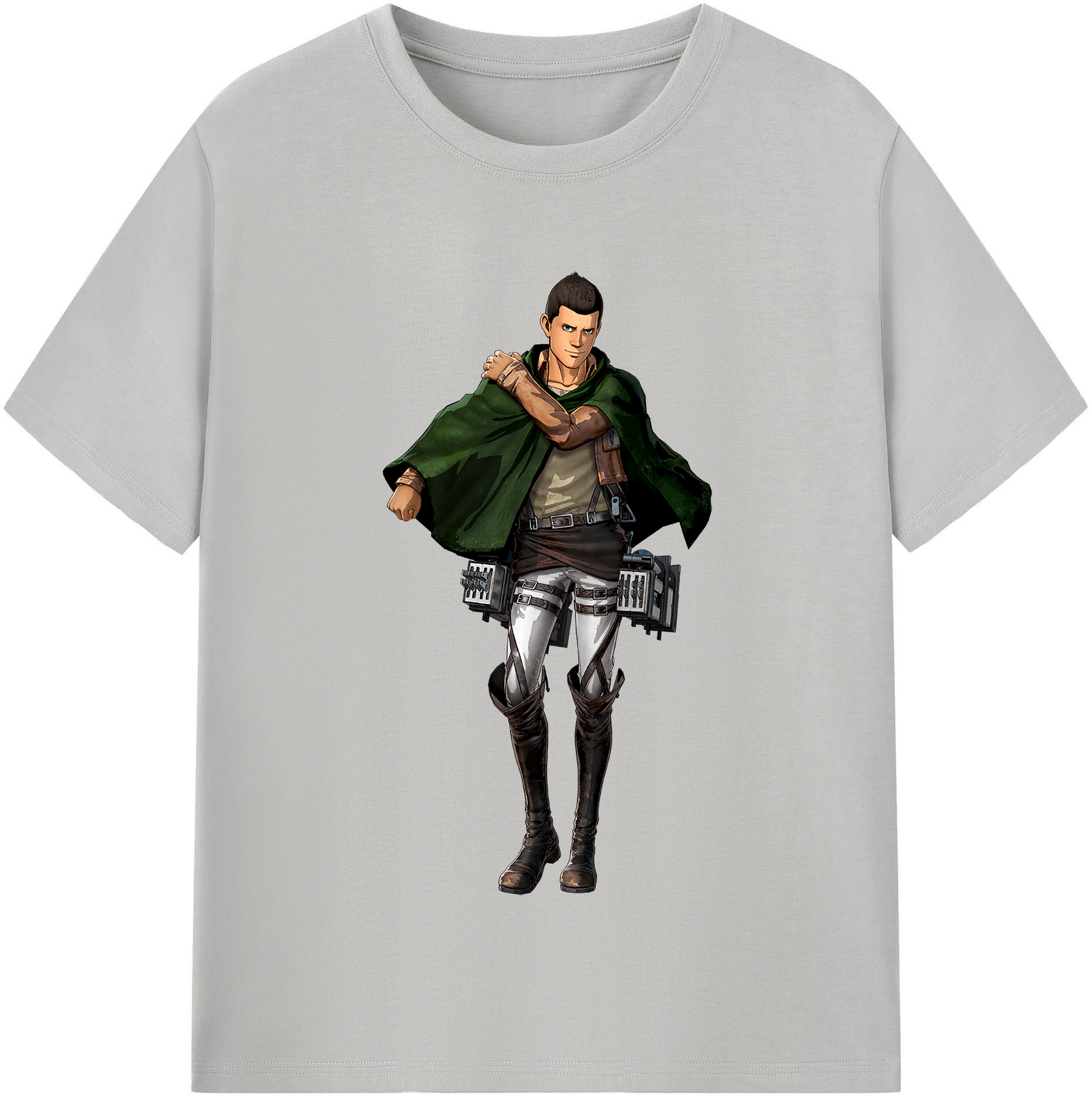 （画像用） 進撃の巨人 Attack on Titan 綿100％半袖Tシャツ（フロントプリント）