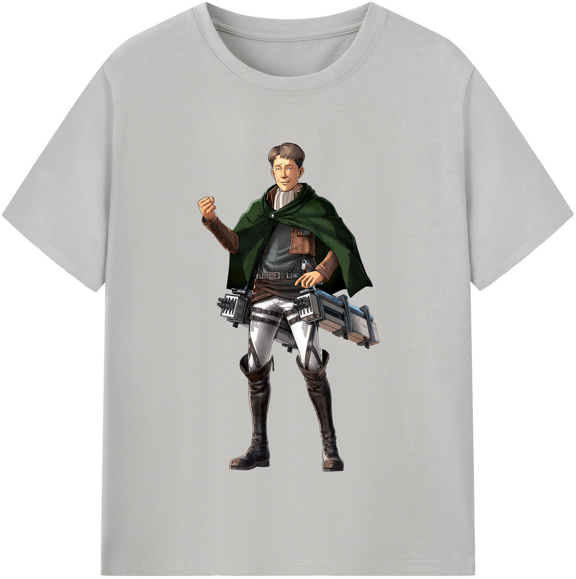 （画像用） 進撃の巨人 Attack on Titan 綿100％半袖Tシャツ（フロントプリント）
