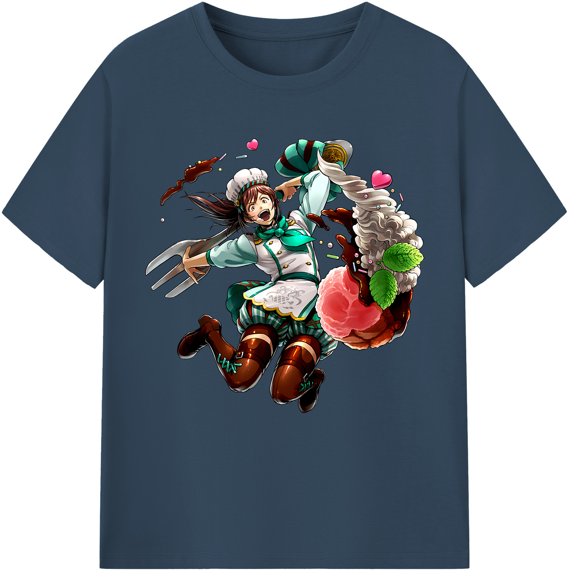 （画像用） 進撃の巨人 サシャ·ブラウス Attack on Titan Sasha Blaus 綿100％半袖Tシャツ（フロントプリント）