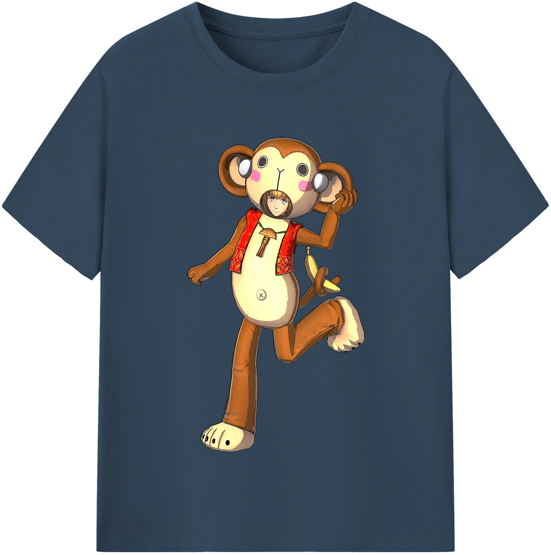（画像用） 進撃の巨人 アルミン·アルレルト Attack on Titan Armin Arlert 綿100％半袖Tシャツ（フロントプリント）