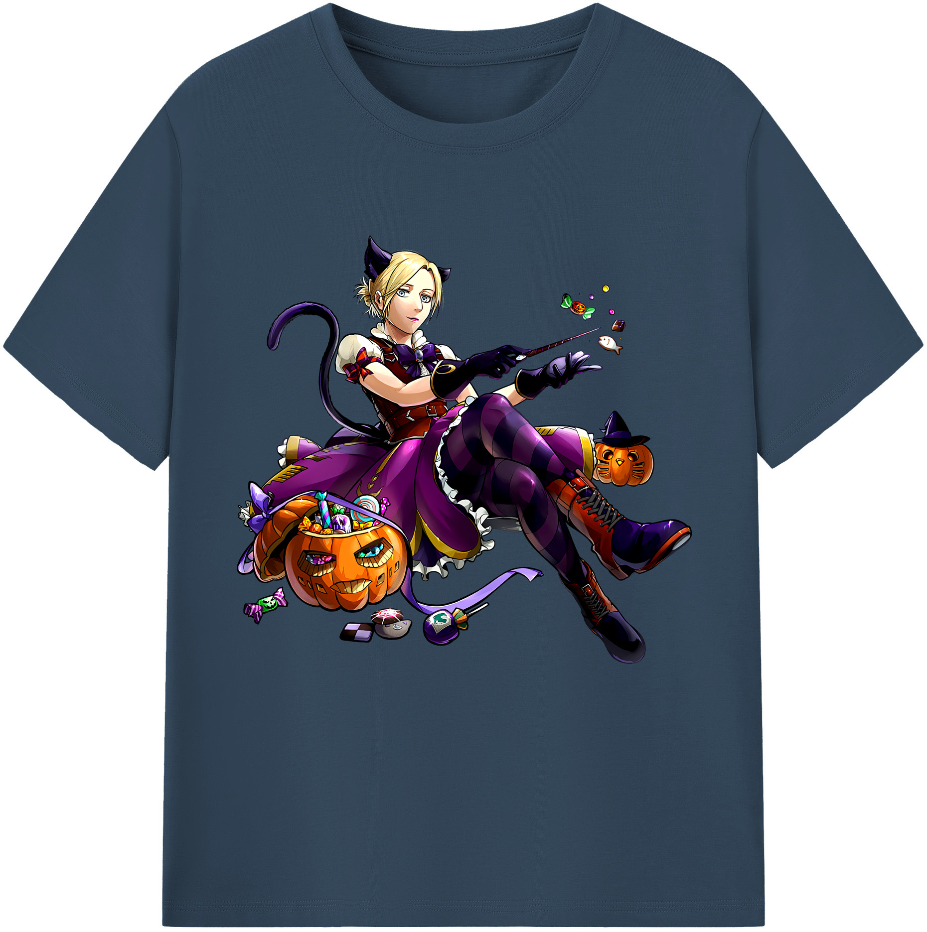（画像用） 進撃の巨人 アニ・レオンハート Attack on Titan Annie Leonhart 綿100％半袖Tシャツ（フロントプリント）