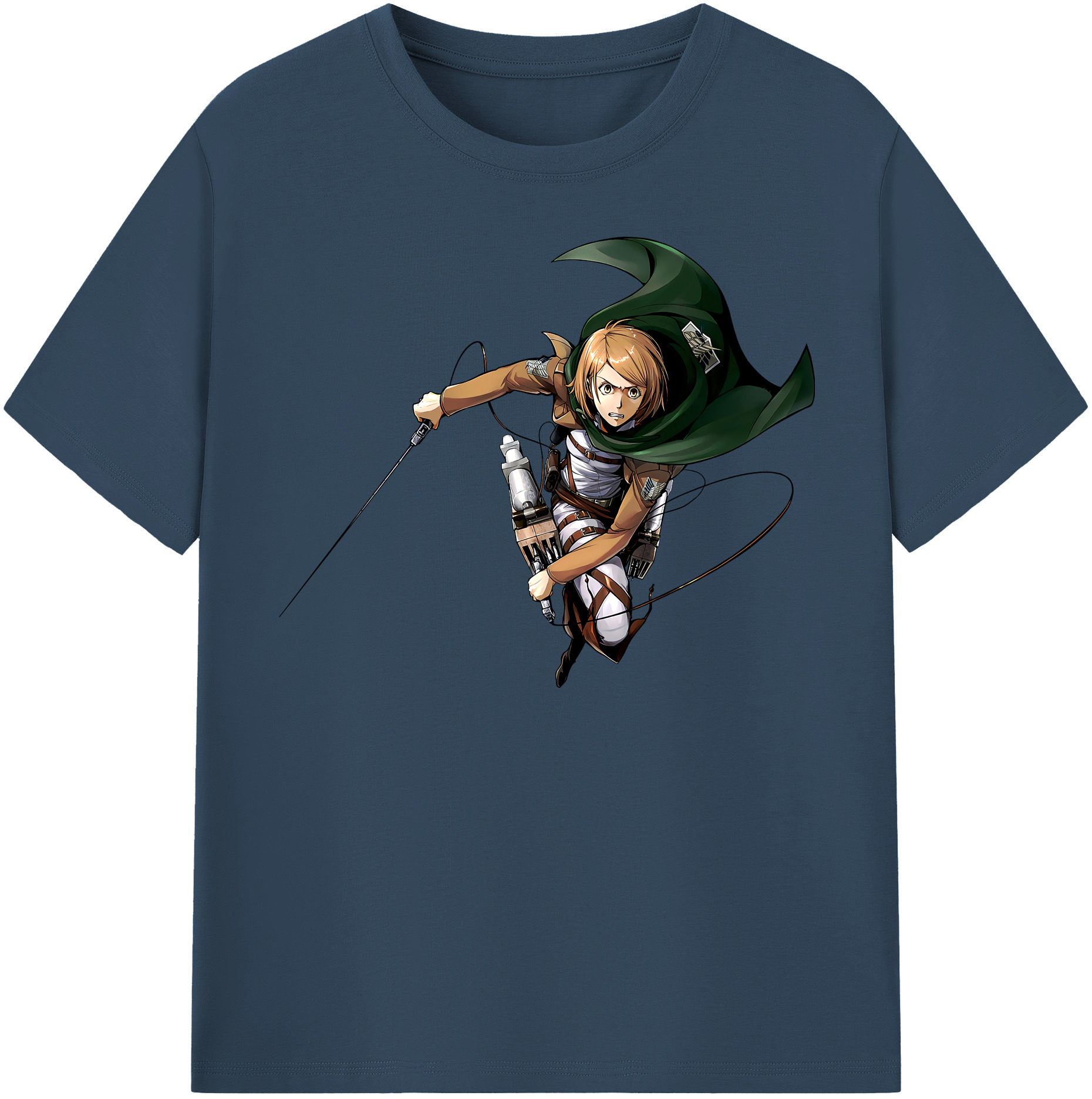 （画像用） 進撃の巨人 ペトラ·ラル Attack on Titan Petra Rall 綿100％半袖Tシャツ（フロントプリント）