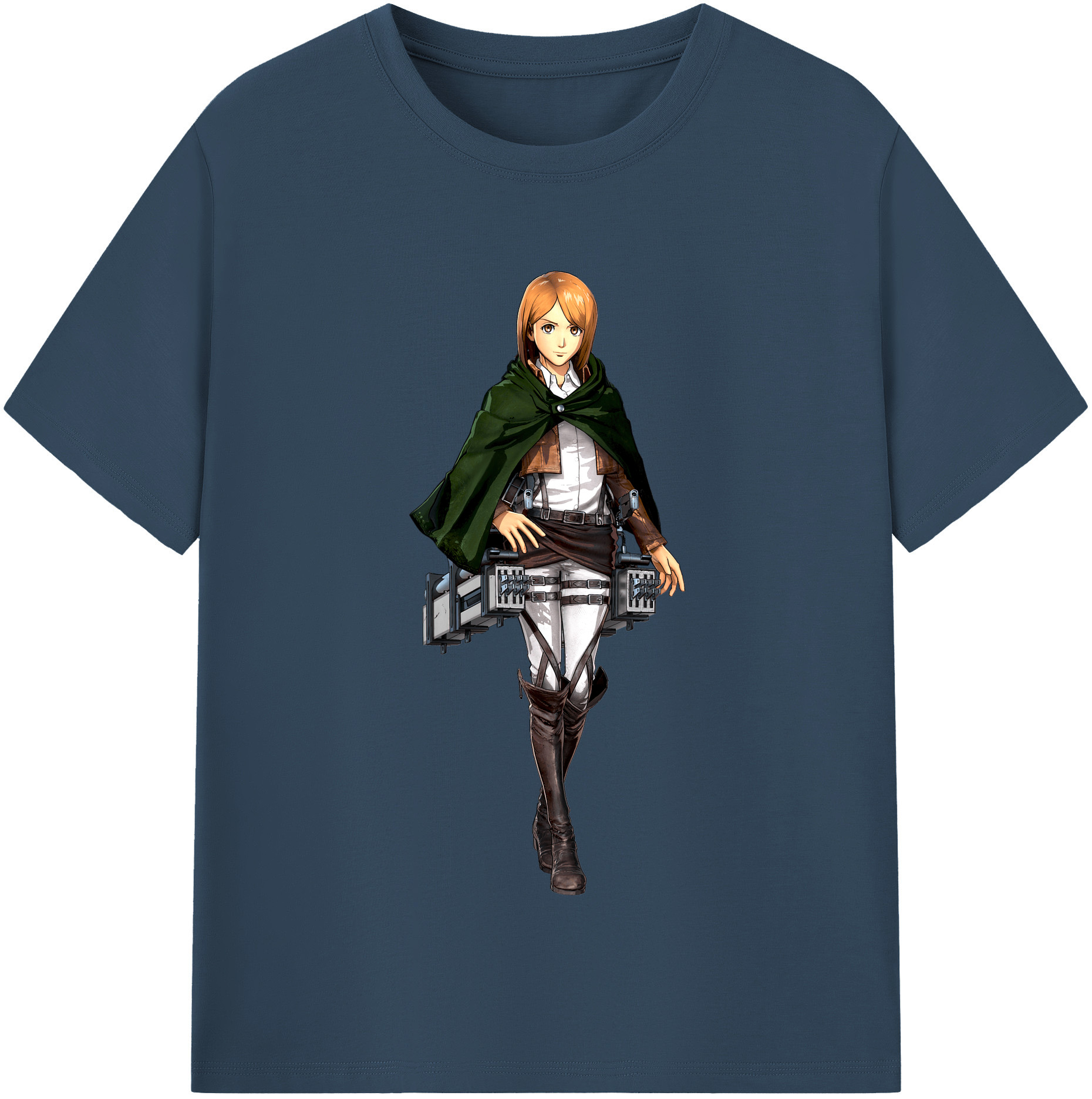 （画像用） 進撃の巨人 ペトラ·ラル Attack on Titan Petra Rall 綿100％半袖Tシャツ（フロントプリント）