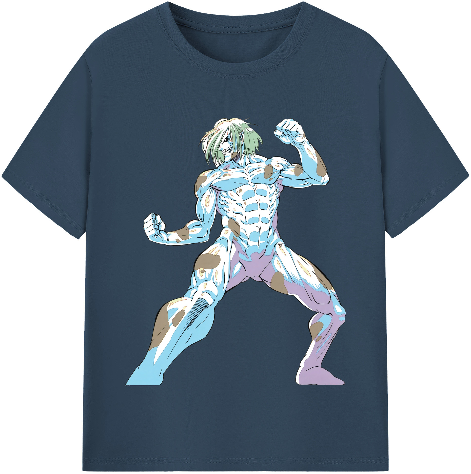 （画像用） 進撃の巨人 Attack on Titan 綿100％半袖Tシャツ（フロントプリント）