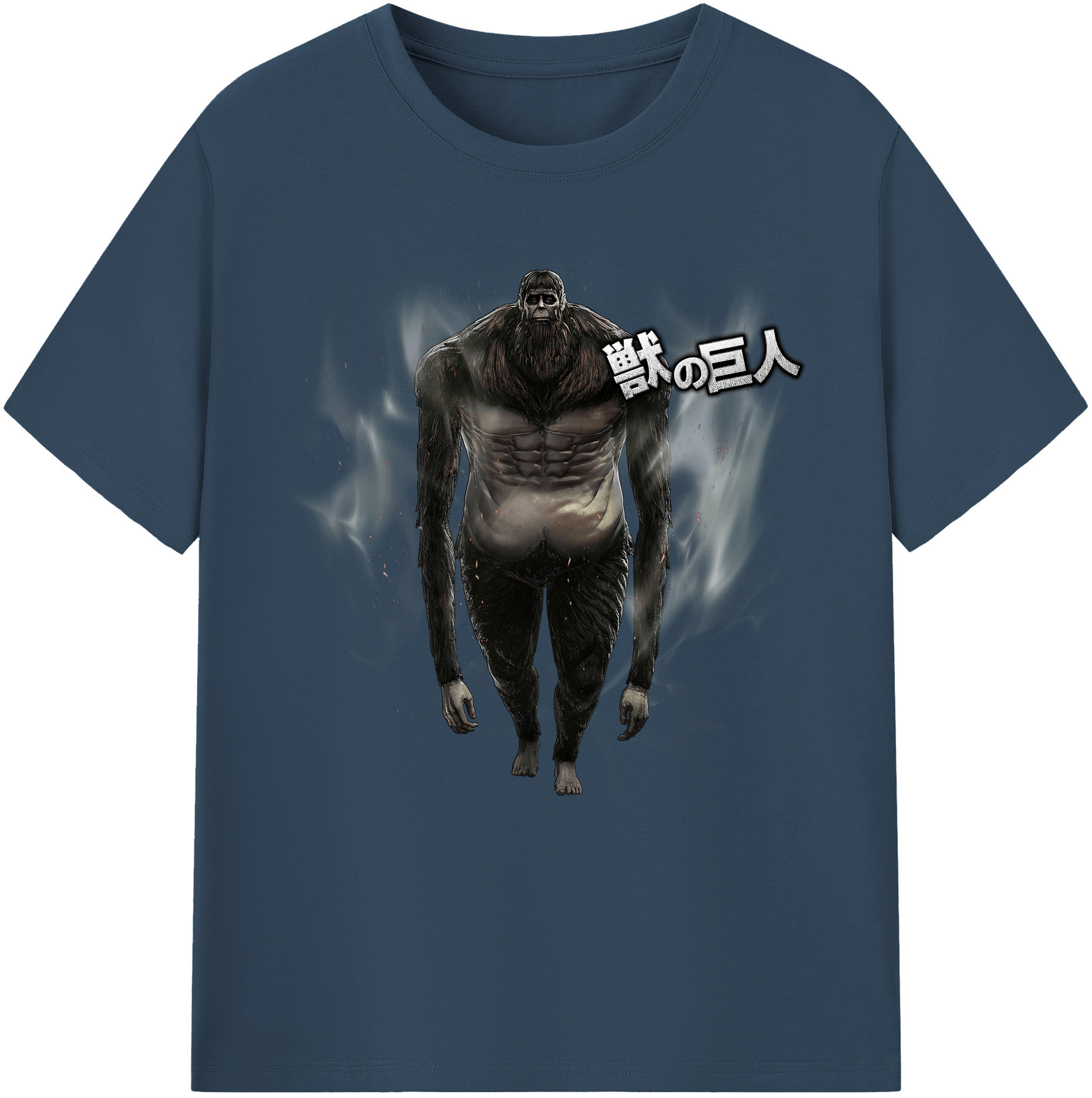 （画像用） 進撃の巨人 Attack on Titan 綿100％半袖Tシャツ（フロントプリント）