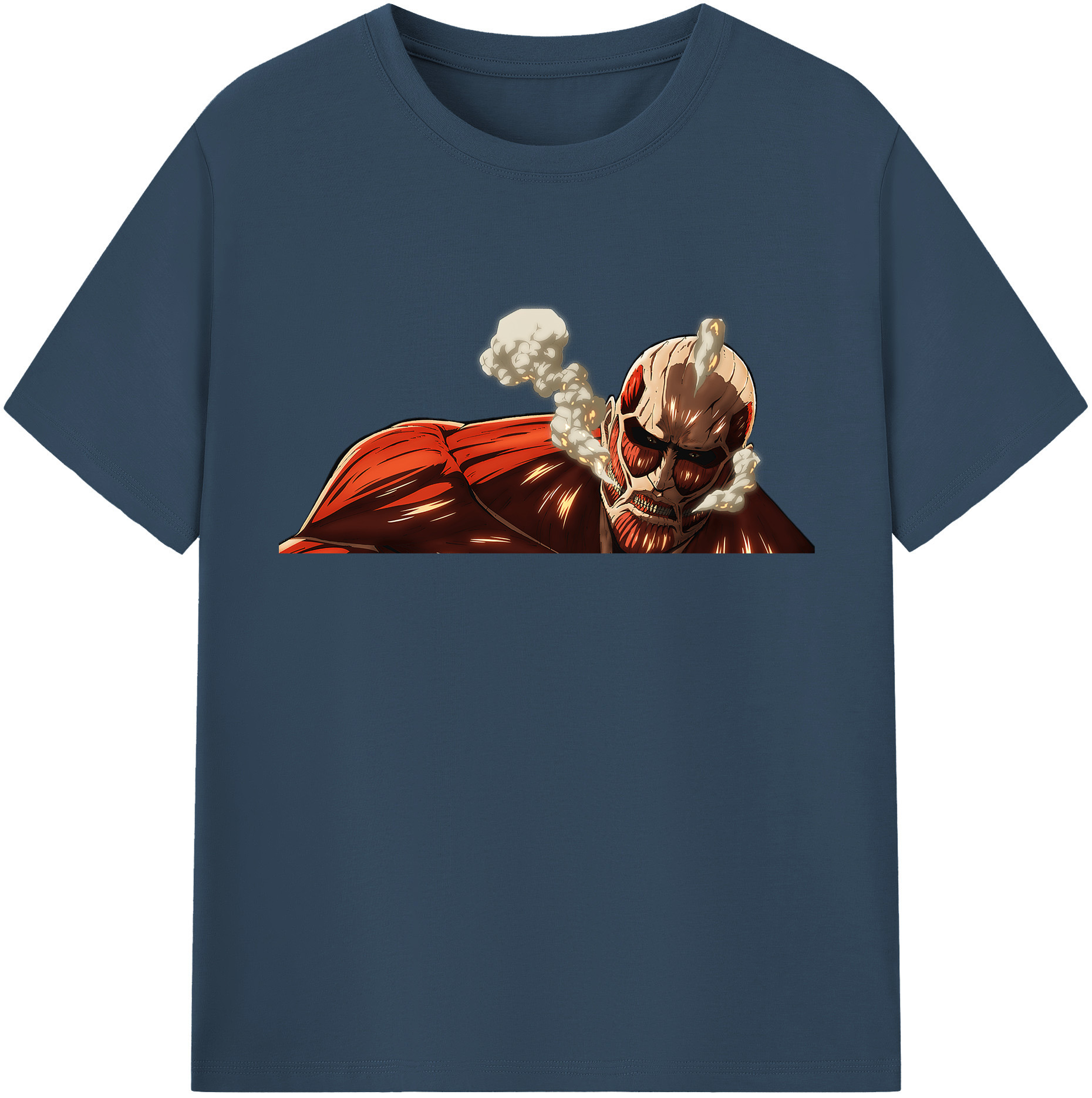 （画像用） 進撃の巨人 Attack on Titan 綿100％半袖Tシャツ（フロントプリント）