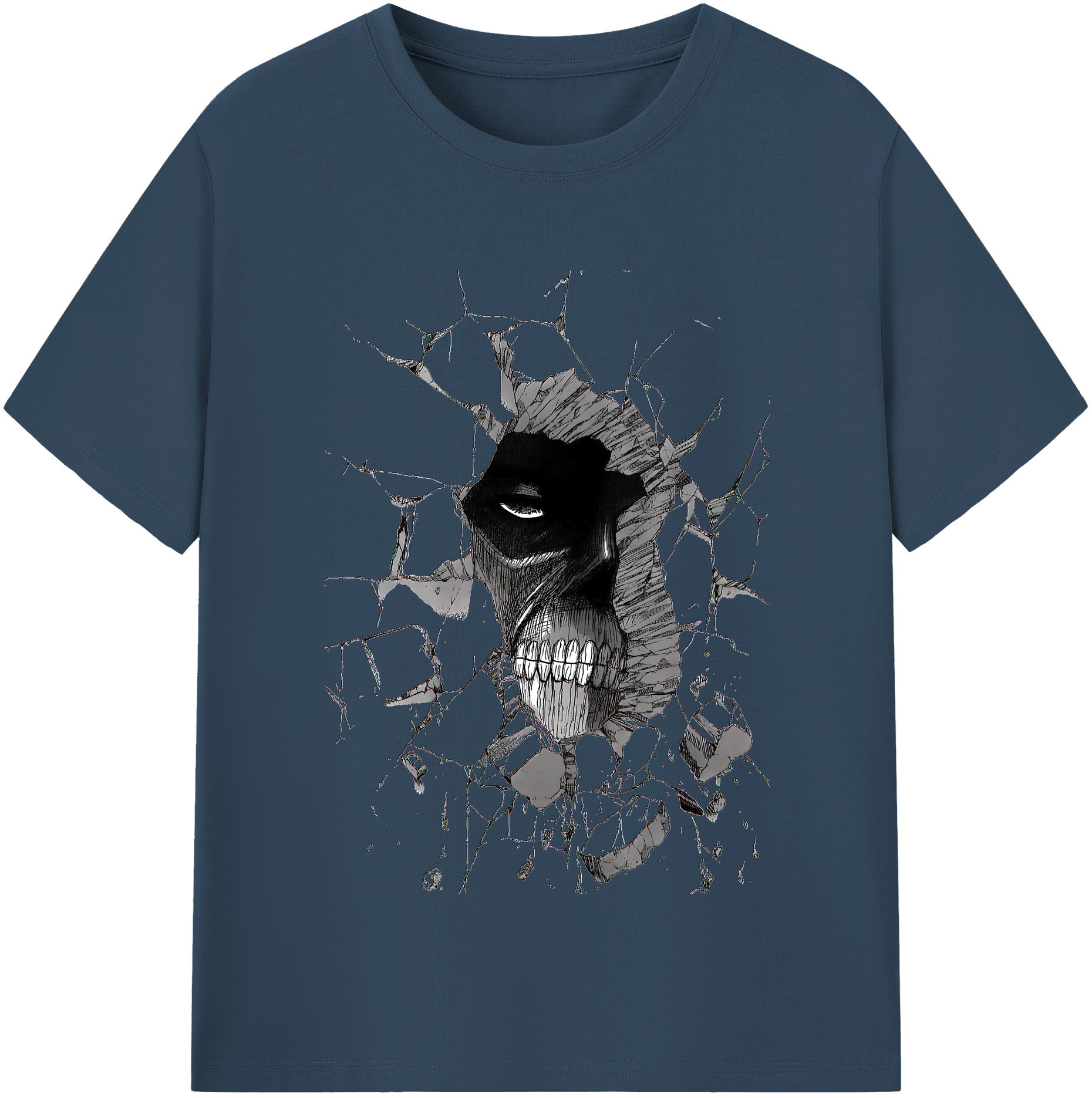 （画像用） 進撃の巨人 Attack on Titan 綿100％半袖Tシャツ（フロントプリント）