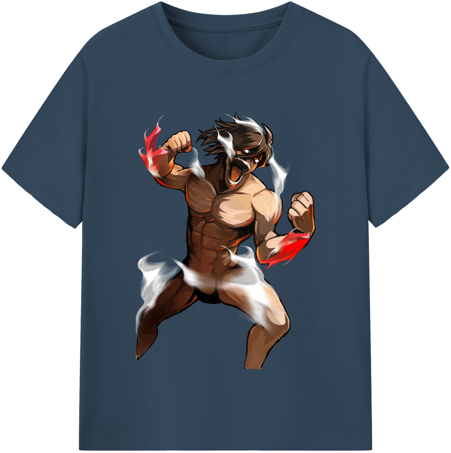 （画像用） 進撃の巨人 Attack on Titan 綿100％半袖Tシャツ（フロントプリント）
