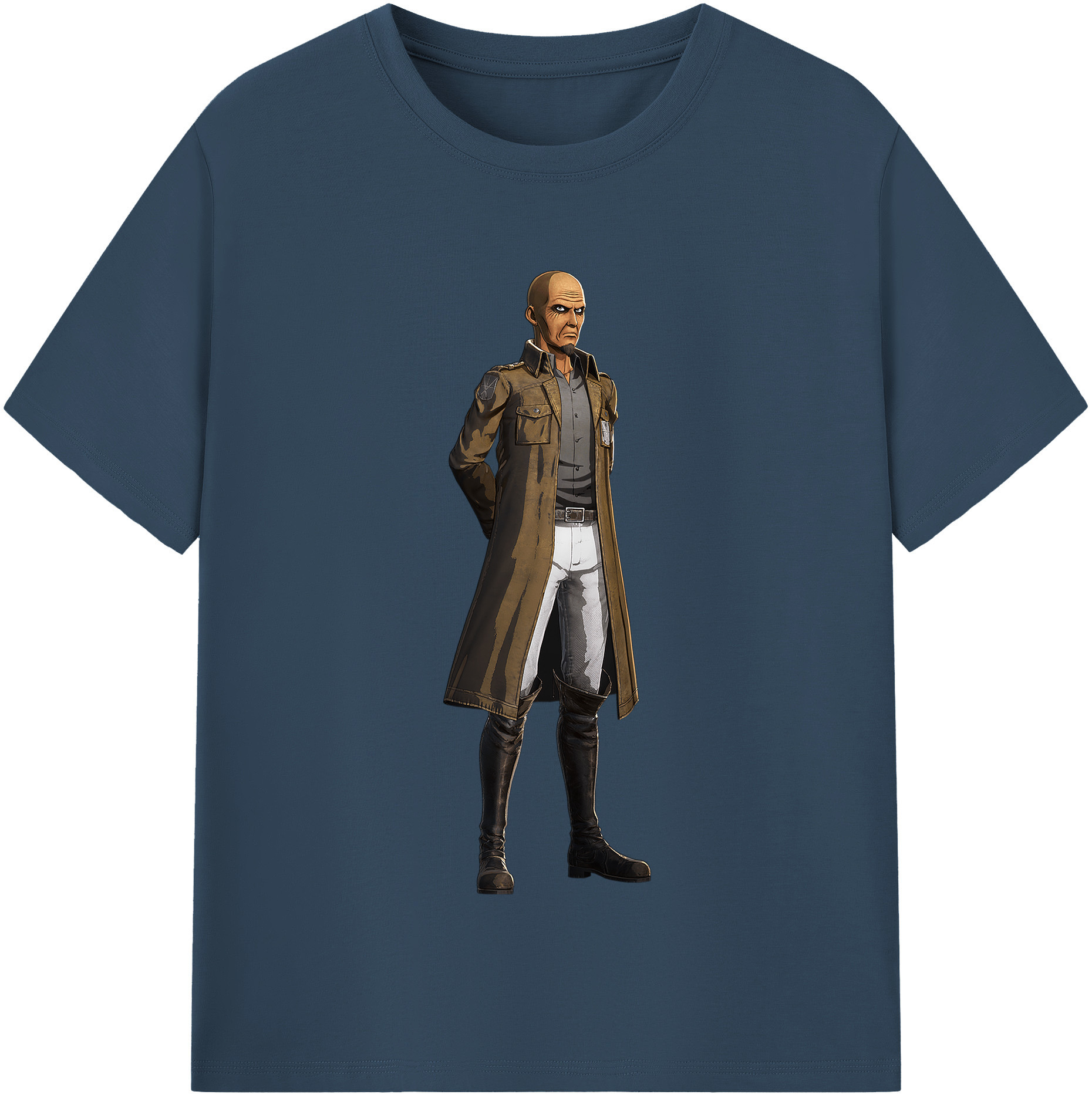 （画像用） 進撃の巨人 Attack on Titan 綿100％半袖Tシャツ（フロントプリント）