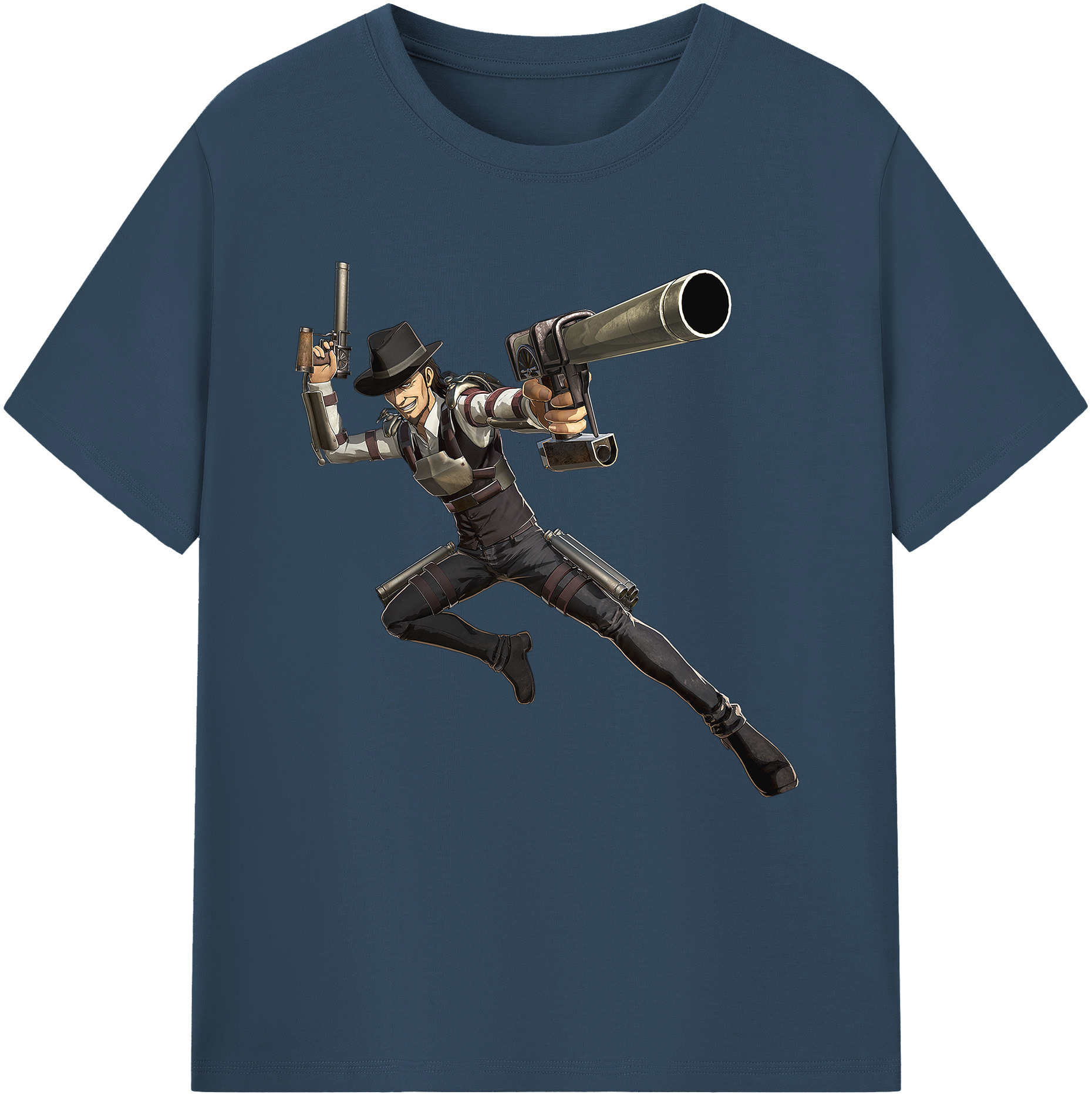 （画像用） 進撃の巨人 Attack on Titan 綿100％半袖Tシャツ（フロントプリント）