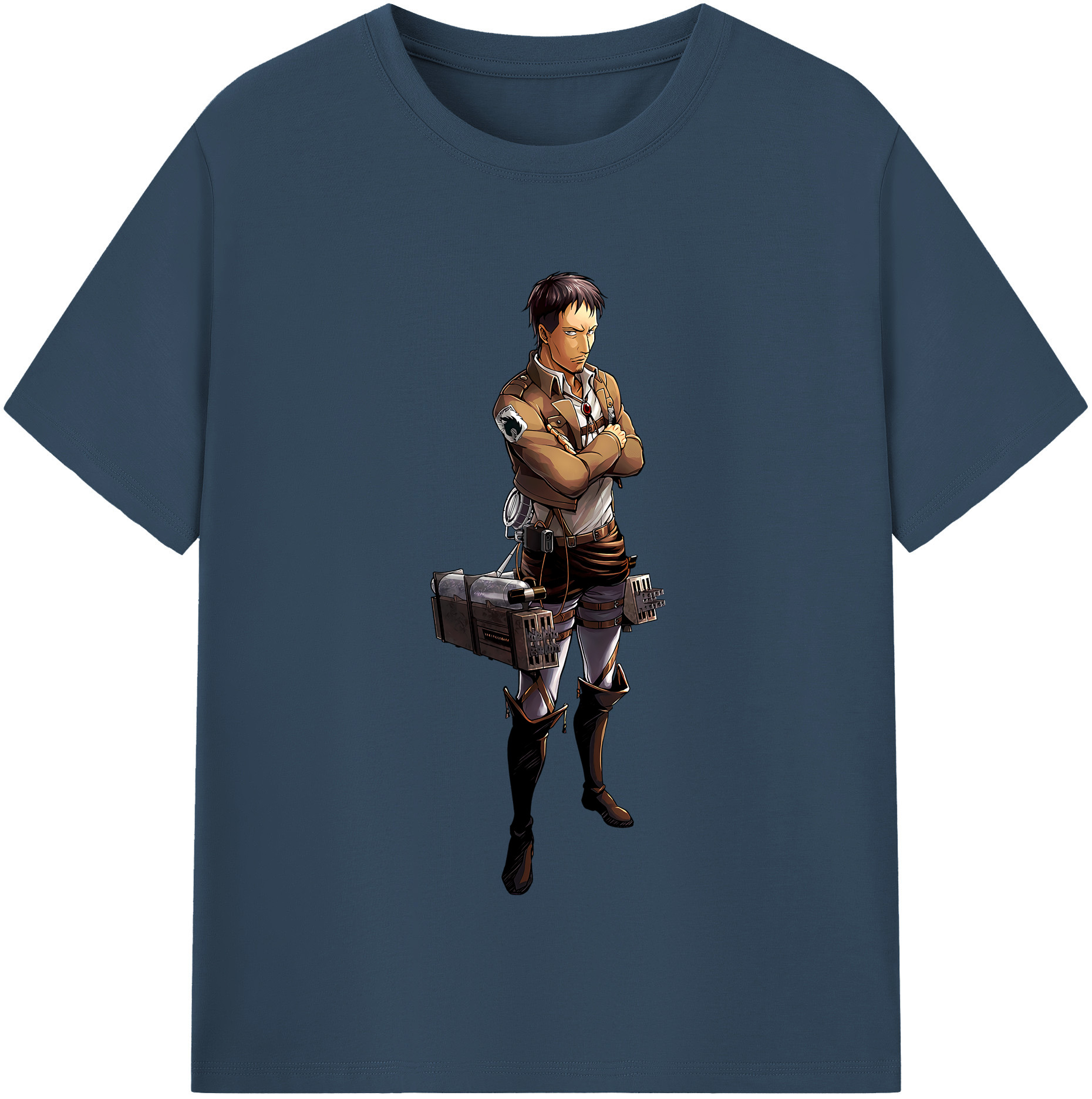 （画像用） 進撃の巨人 Attack on Titan 綿100％半袖Tシャツ（フロントプリント）
