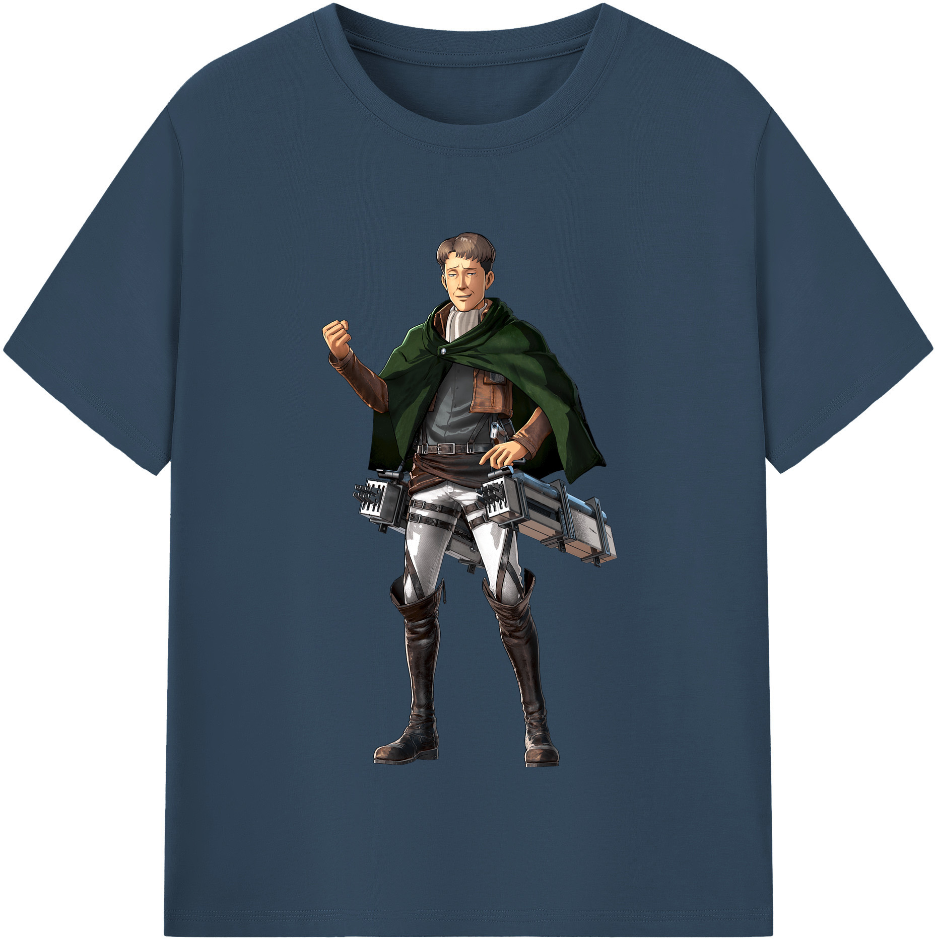 （画像用） 進撃の巨人 Attack on Titan 綿100％半袖Tシャツ（フロントプリント）