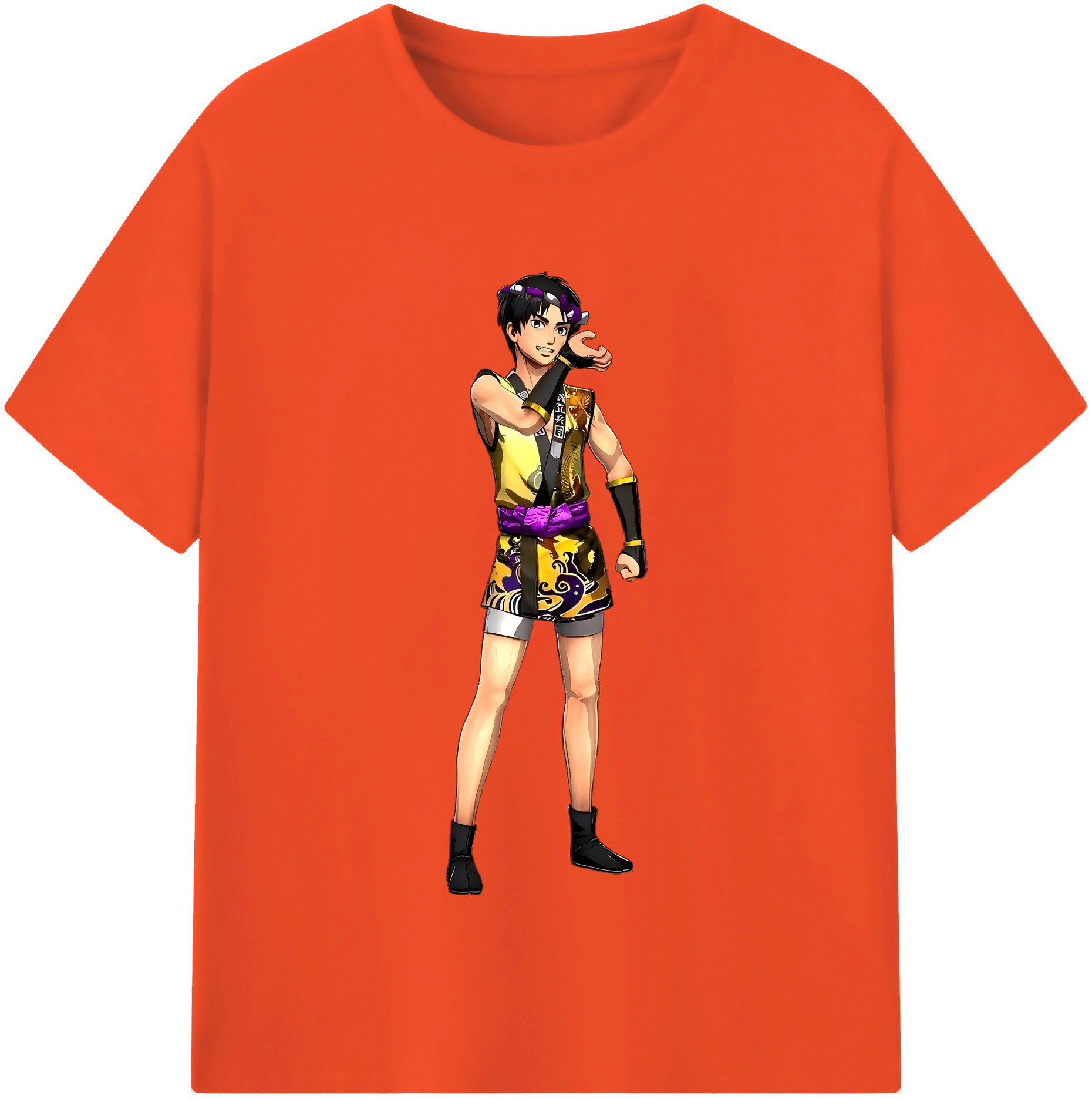 （画像用） 進撃の巨人 リヴァイ·アッカーマン Attack on Titan Levi Ackerman 綿100％半袖Tシャツ（フロントプリント）
