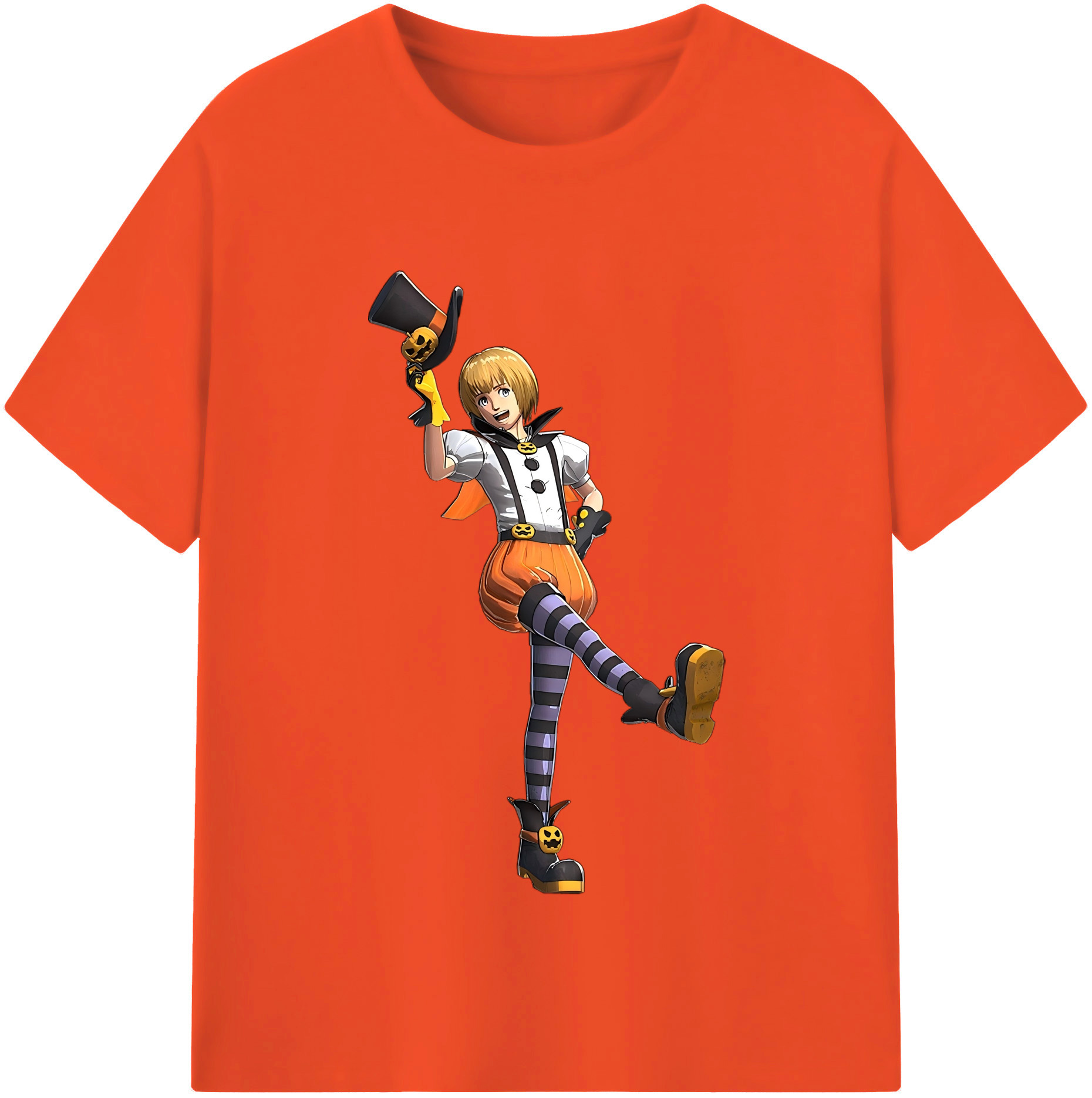 （画像用） 進撃の巨人 アルミン·アルレルト Attack on Titan Armin Arlert 綿100％半袖Tシャツ（フロントプリント）