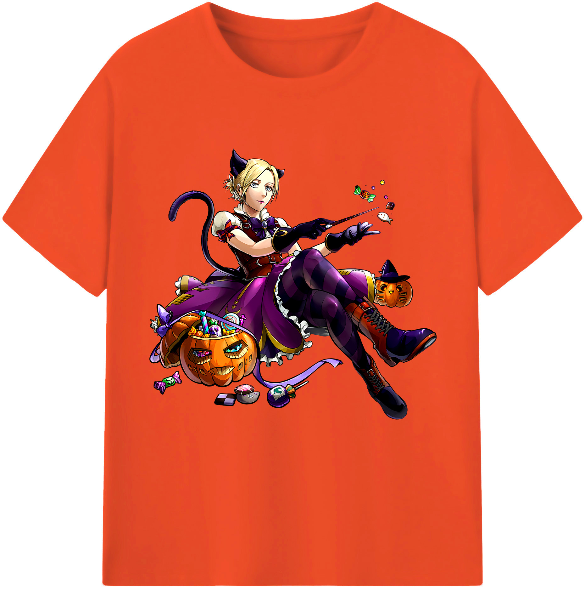 （画像用） 進撃の巨人 アニ・レオンハート Attack on Titan Annie Leonhart 綿100％半袖Tシャツ（フロントプリント）