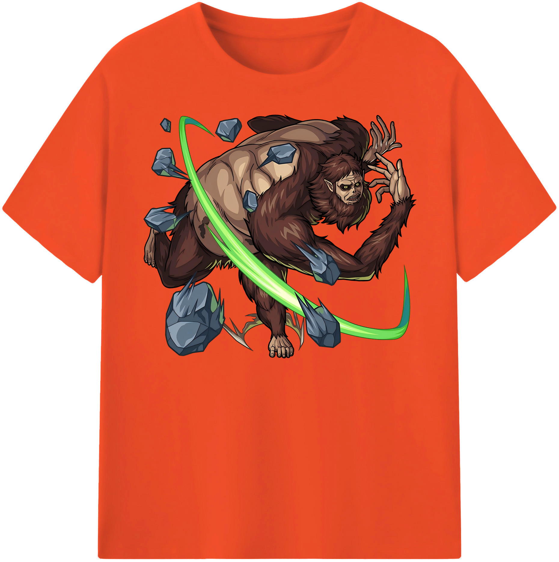 （画像用） 進撃の巨人 Attack on Titan 綿100％半袖Tシャツ（フロントプリント）