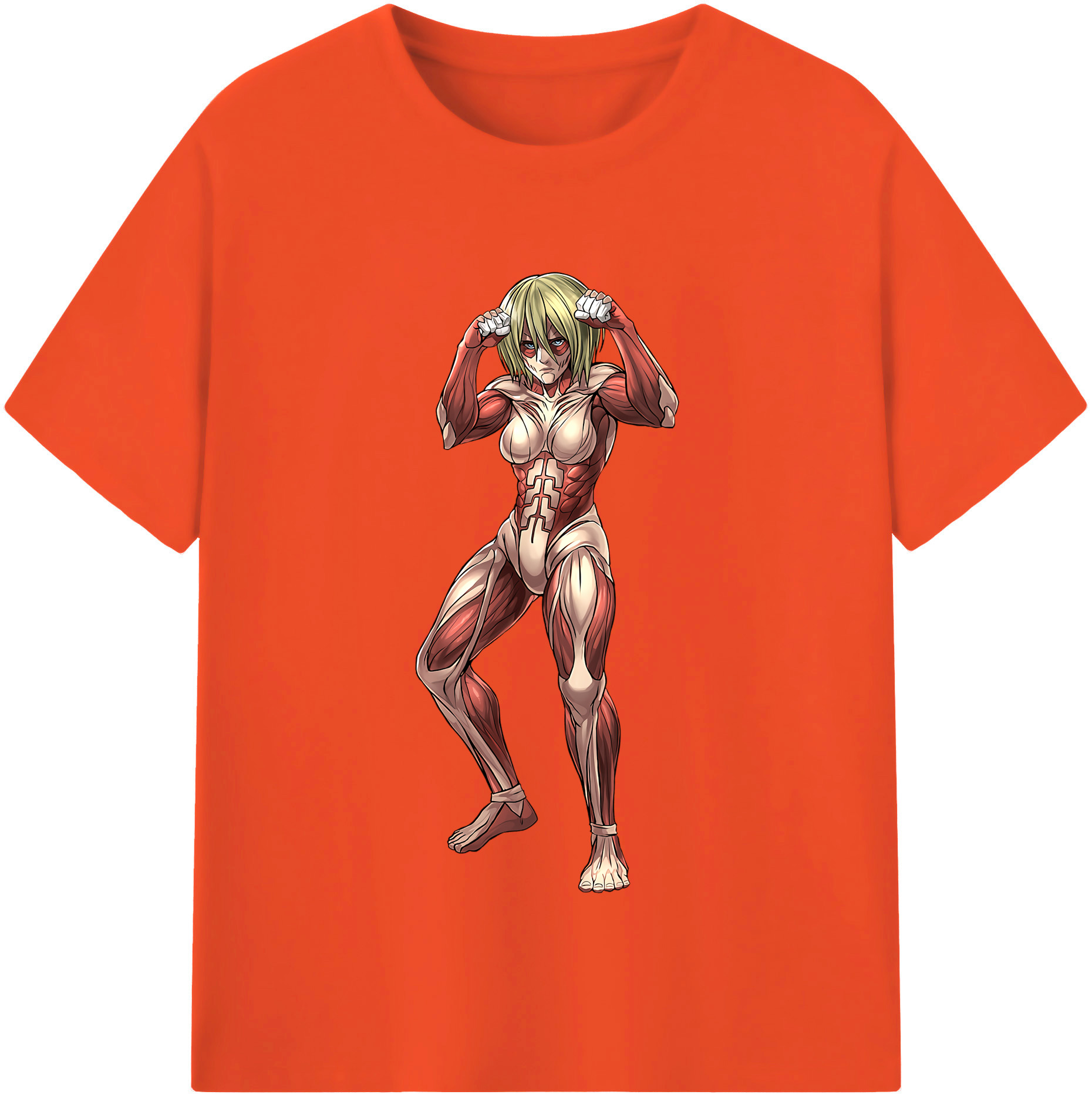 （画像用） 進撃の巨人 Attack on Titan 綿100％半袖Tシャツ（フロントプリント）