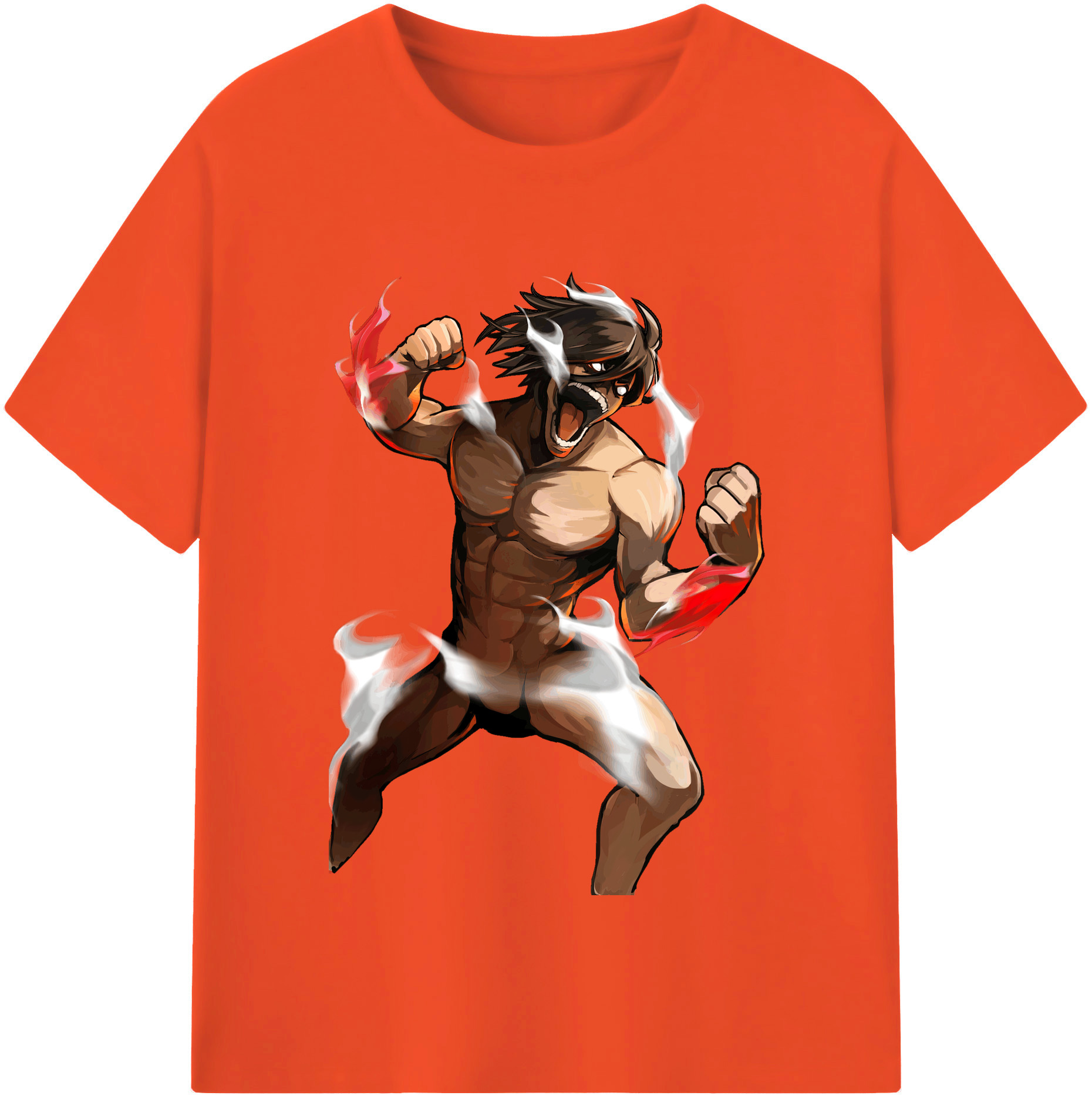 （画像用） 進撃の巨人 Attack on Titan 綿100％半袖Tシャツ（フロントプリント）