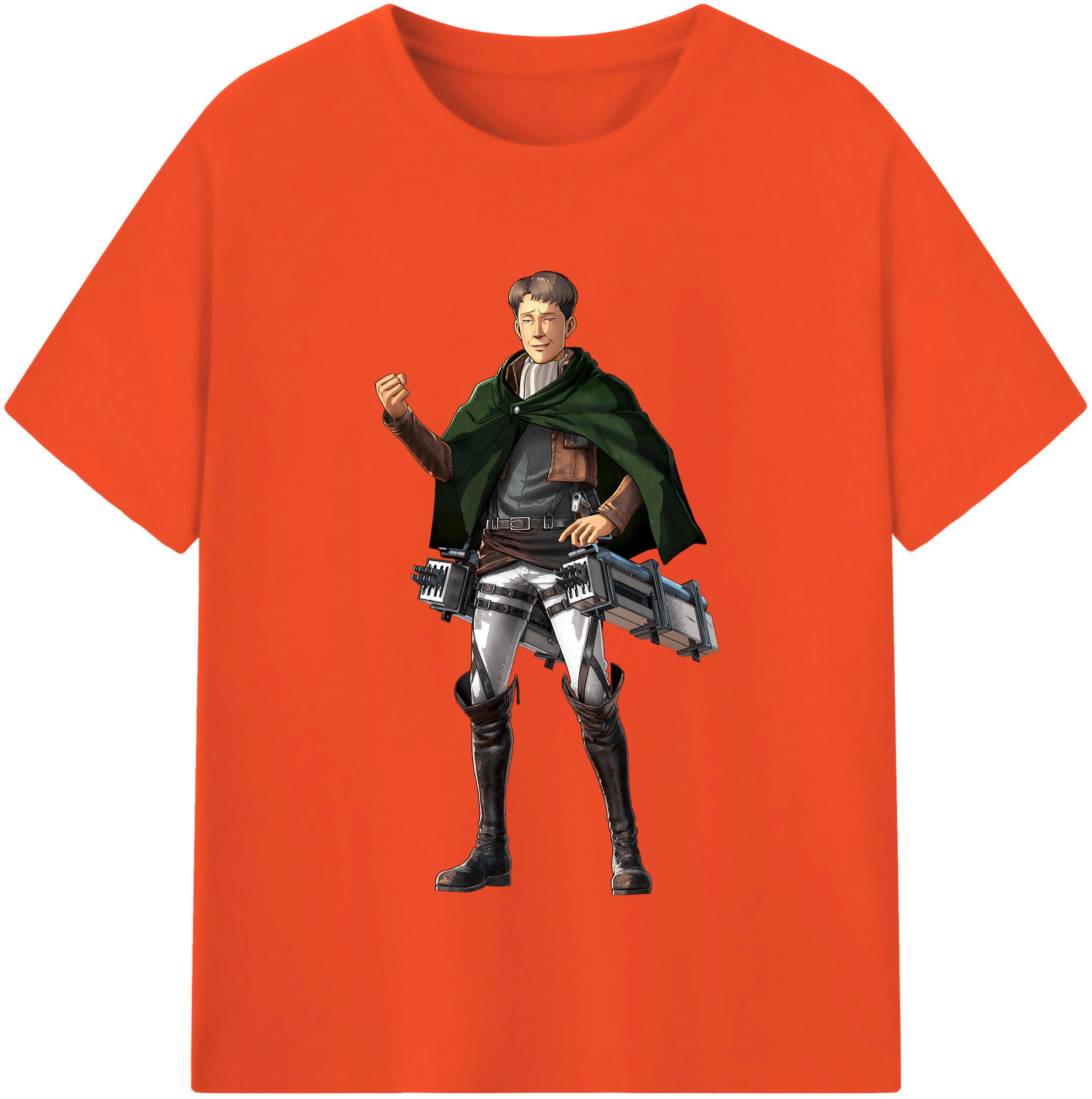 （画像用） 進撃の巨人 Attack on Titan 綿100％半袖Tシャツ（フロントプリント）