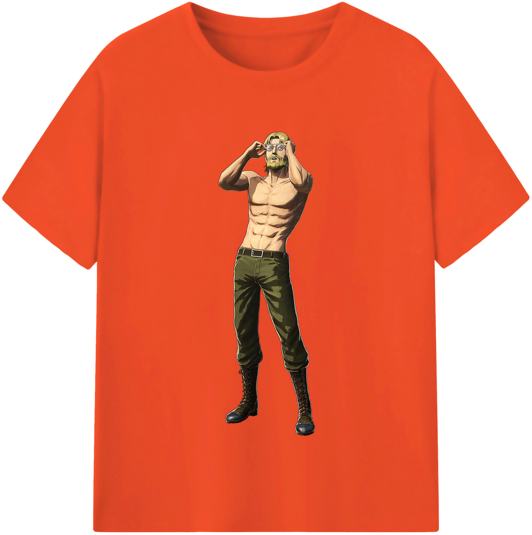 （画像用） 進撃の巨人 Attack on Titan 綿100％半袖Tシャツ（フロントプリント）
