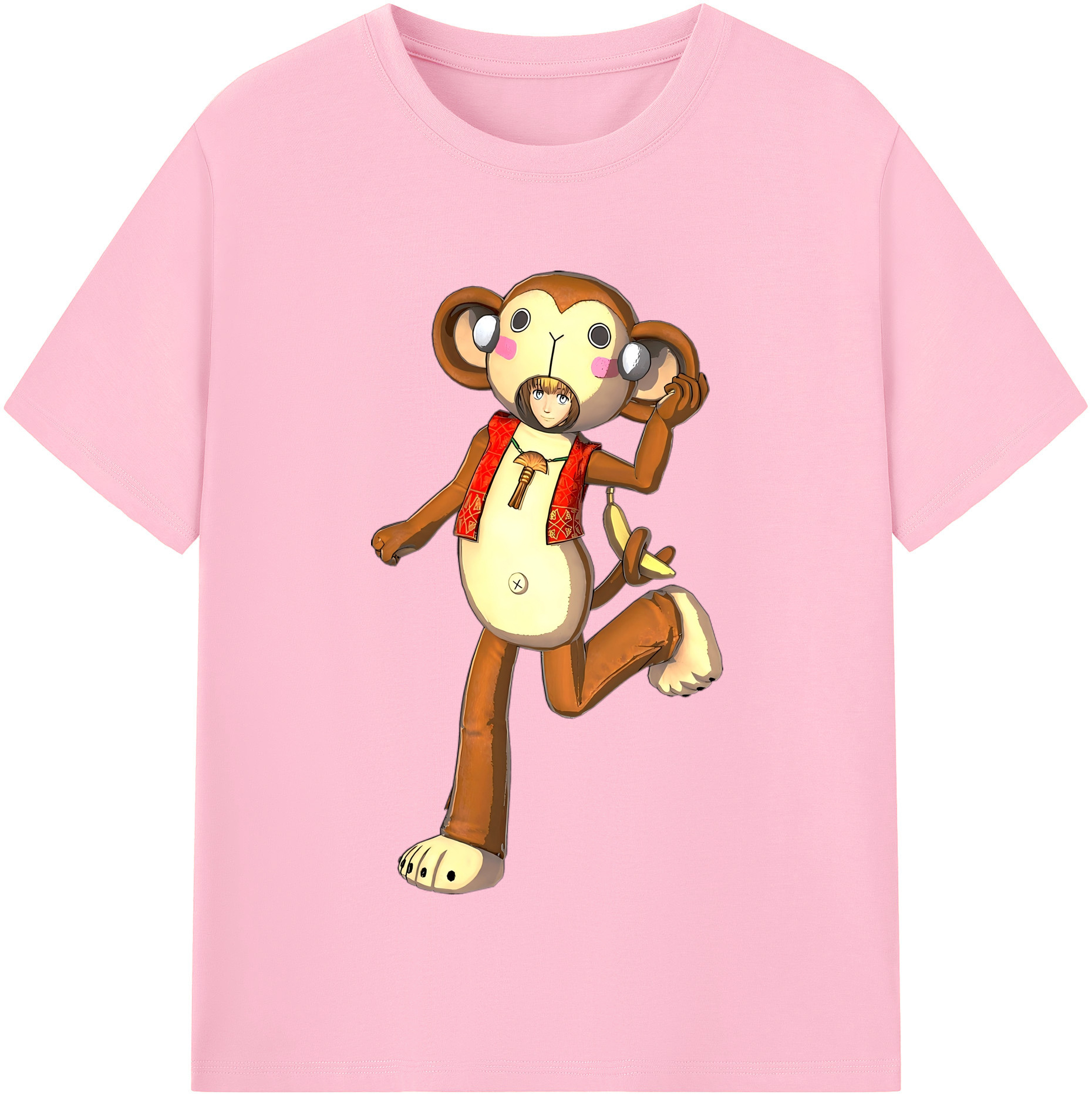 （画像用） 進撃の巨人 アルミン·アルレルト Attack on Titan Armin Arlert 綿100％半袖Tシャツ（フロントプリント）