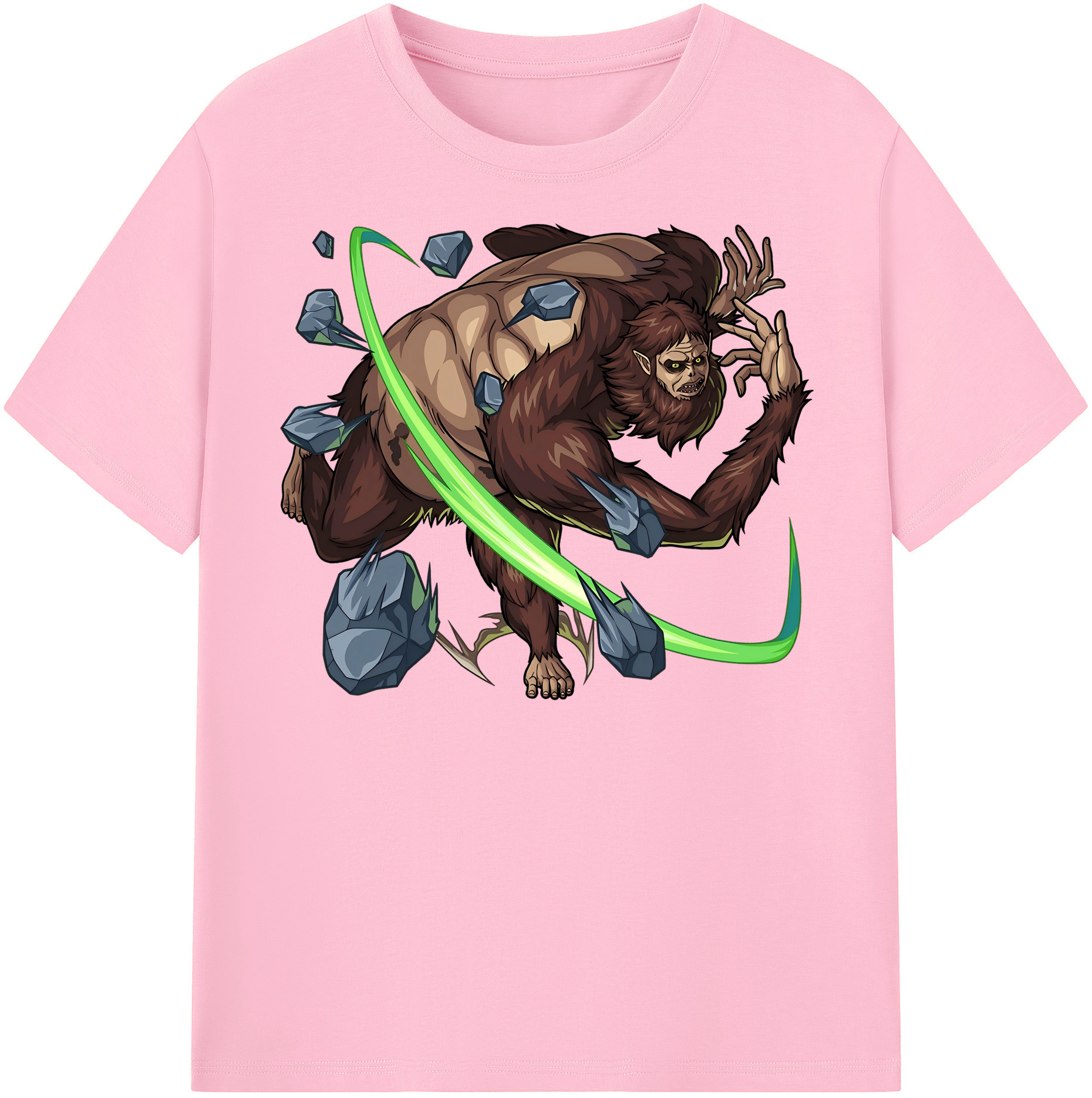 （画像用） 進撃の巨人 Attack on Titan 綿100％半袖Tシャツ（フロントプリント）
