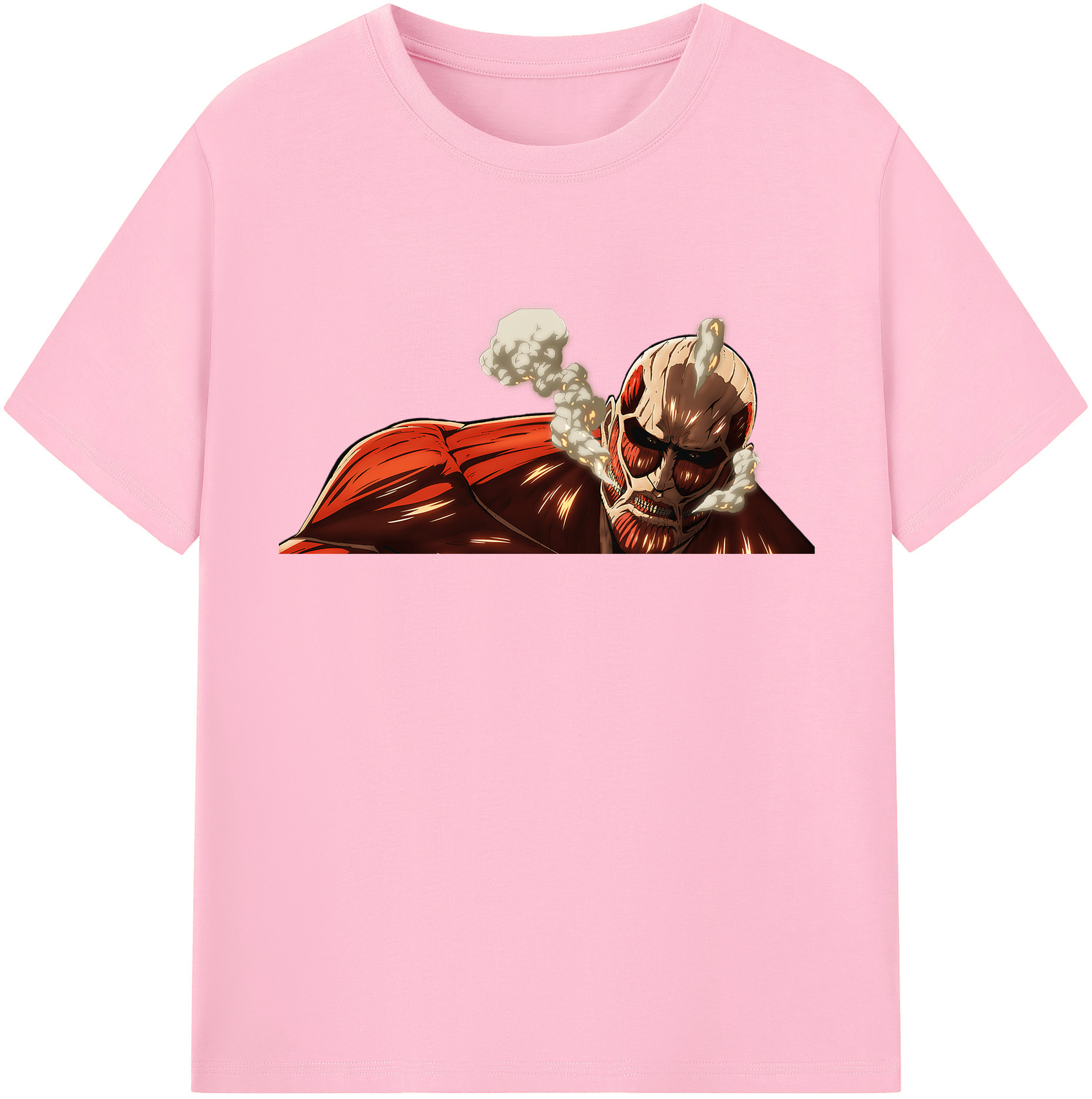 （画像用） 進撃の巨人 Attack on Titan 綿100％半袖Tシャツ（フロントプリント）