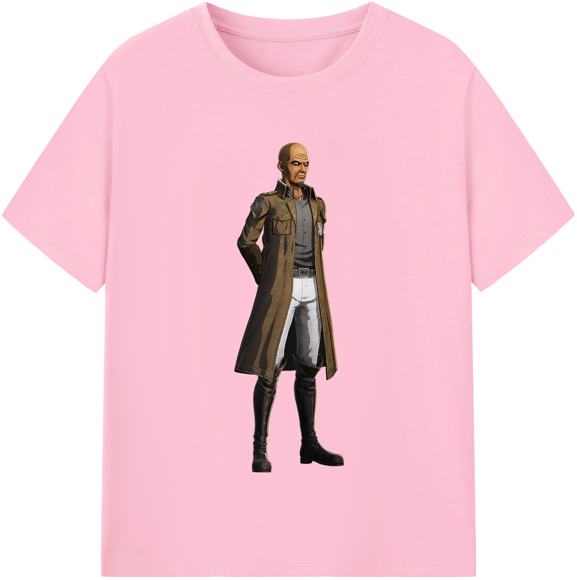 （画像用） 進撃の巨人 Attack on Titan 綿100％半袖Tシャツ（フロントプリント）