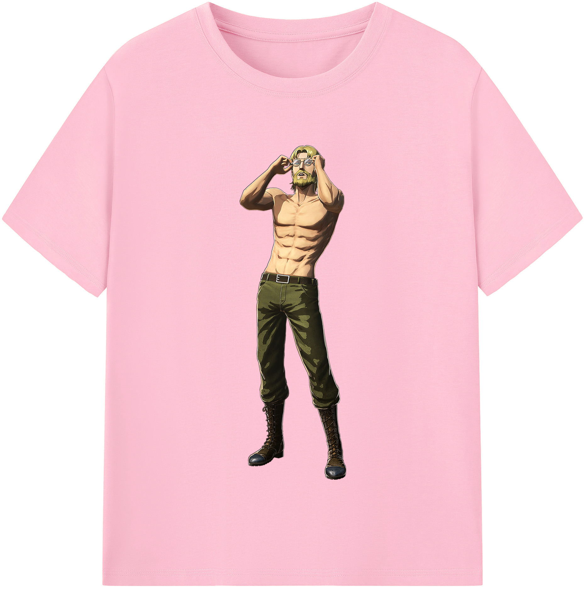（画像用） 進撃の巨人 Attack on Titan 綿100％半袖Tシャツ（フロントプリント）