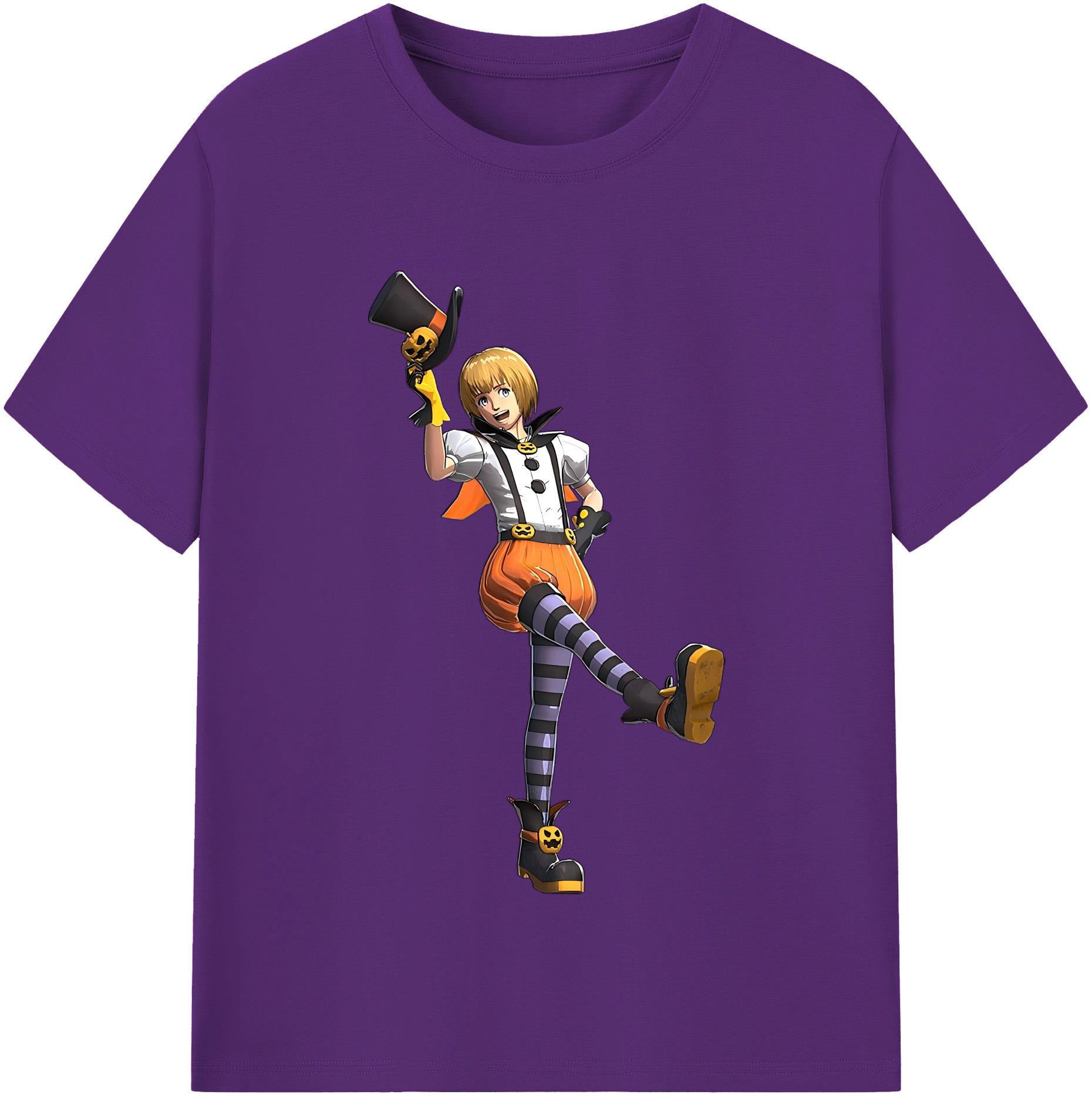 （画像用） 進撃の巨人 アルミン·アルレルト Attack on Titan Armin Arlert 綿100％半袖Tシャツ（フロントプリント）