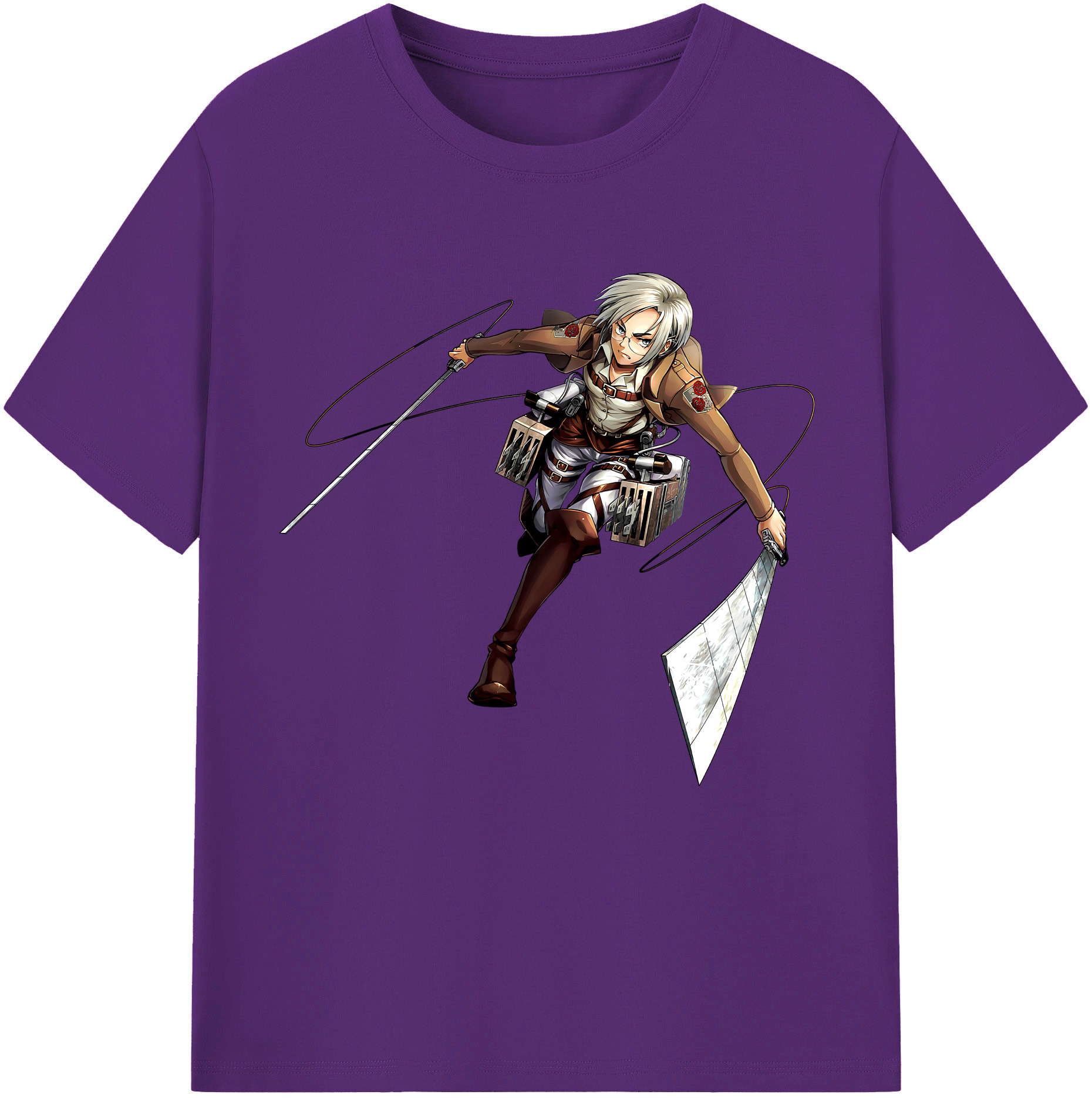 （画像用）  綿100％半袖Tシャツ（フロントプリント）