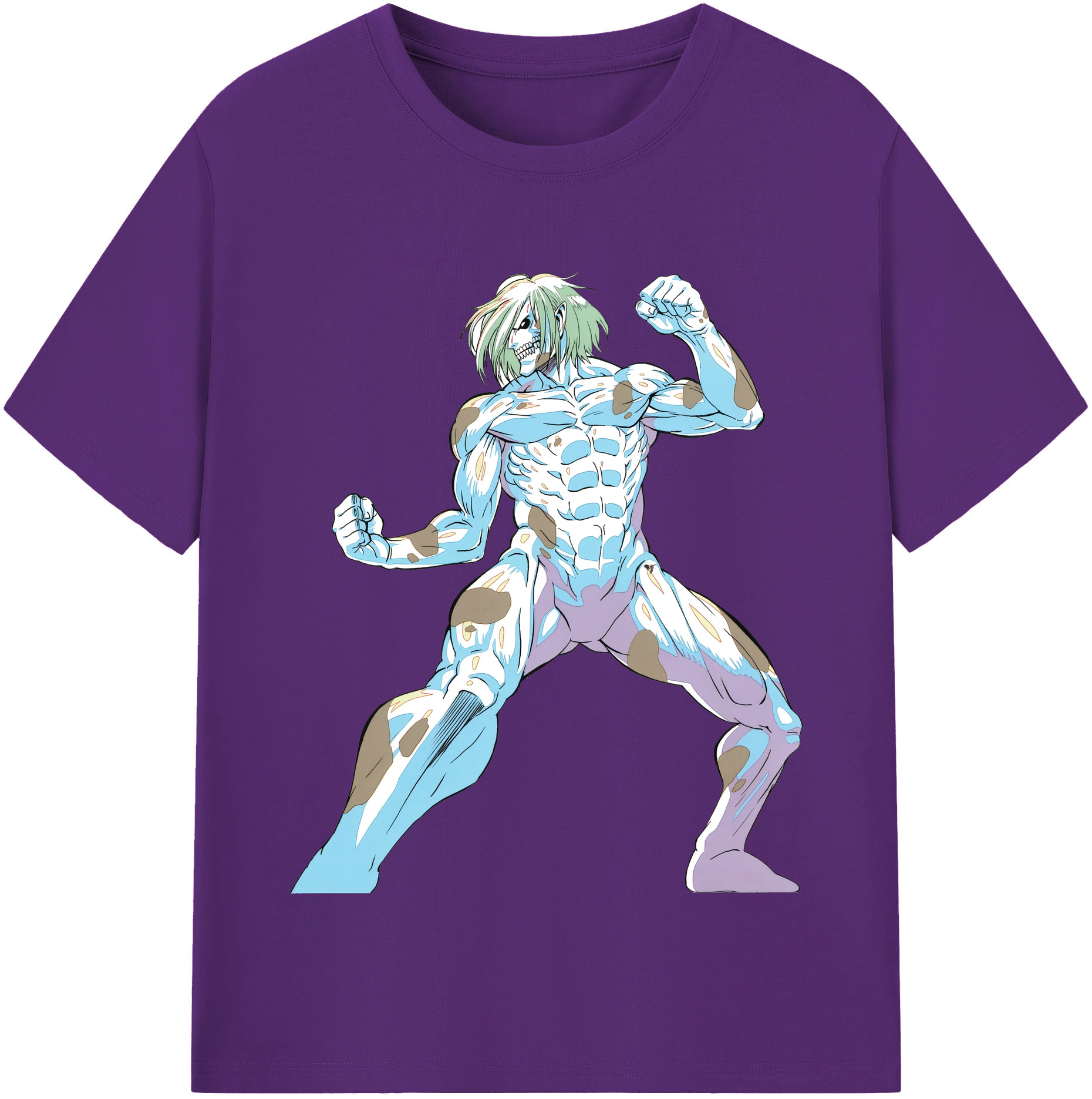 （画像用） 進撃の巨人 Attack on Titan 綿100％半袖Tシャツ（フロントプリント）