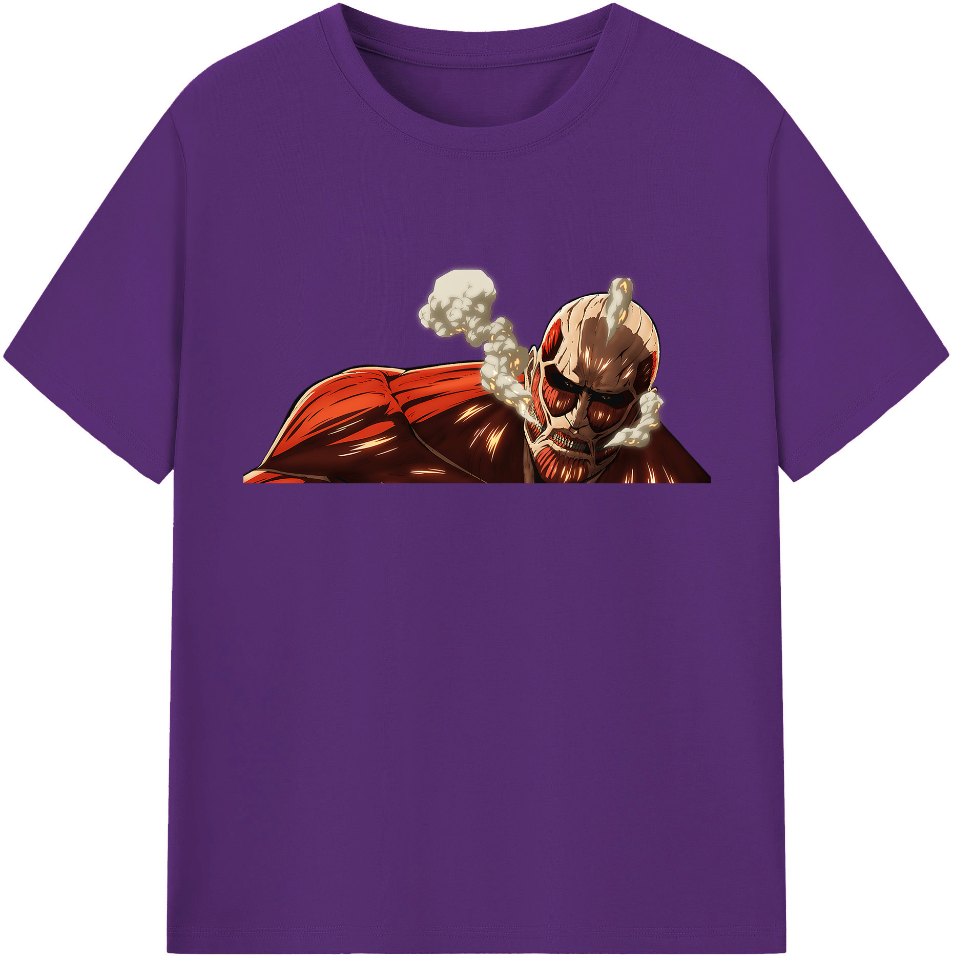 （画像用） 進撃の巨人 Attack on Titan 綿100％半袖Tシャツ（フロントプリント）