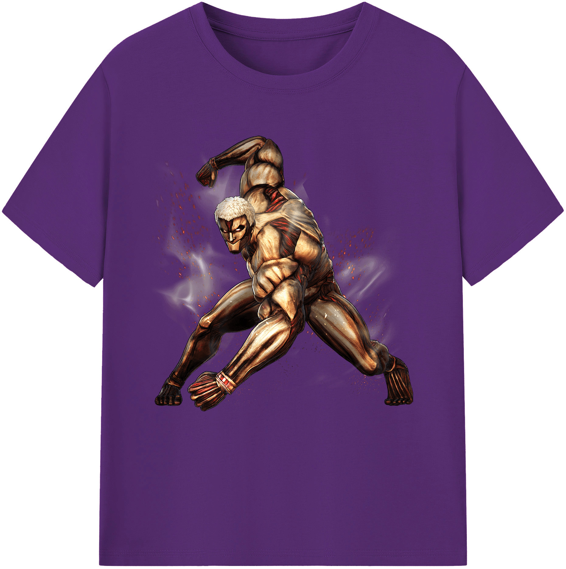 （画像用） 進撃の巨人 Attack on Titan 綿100％半袖Tシャツ（フロントプリント）