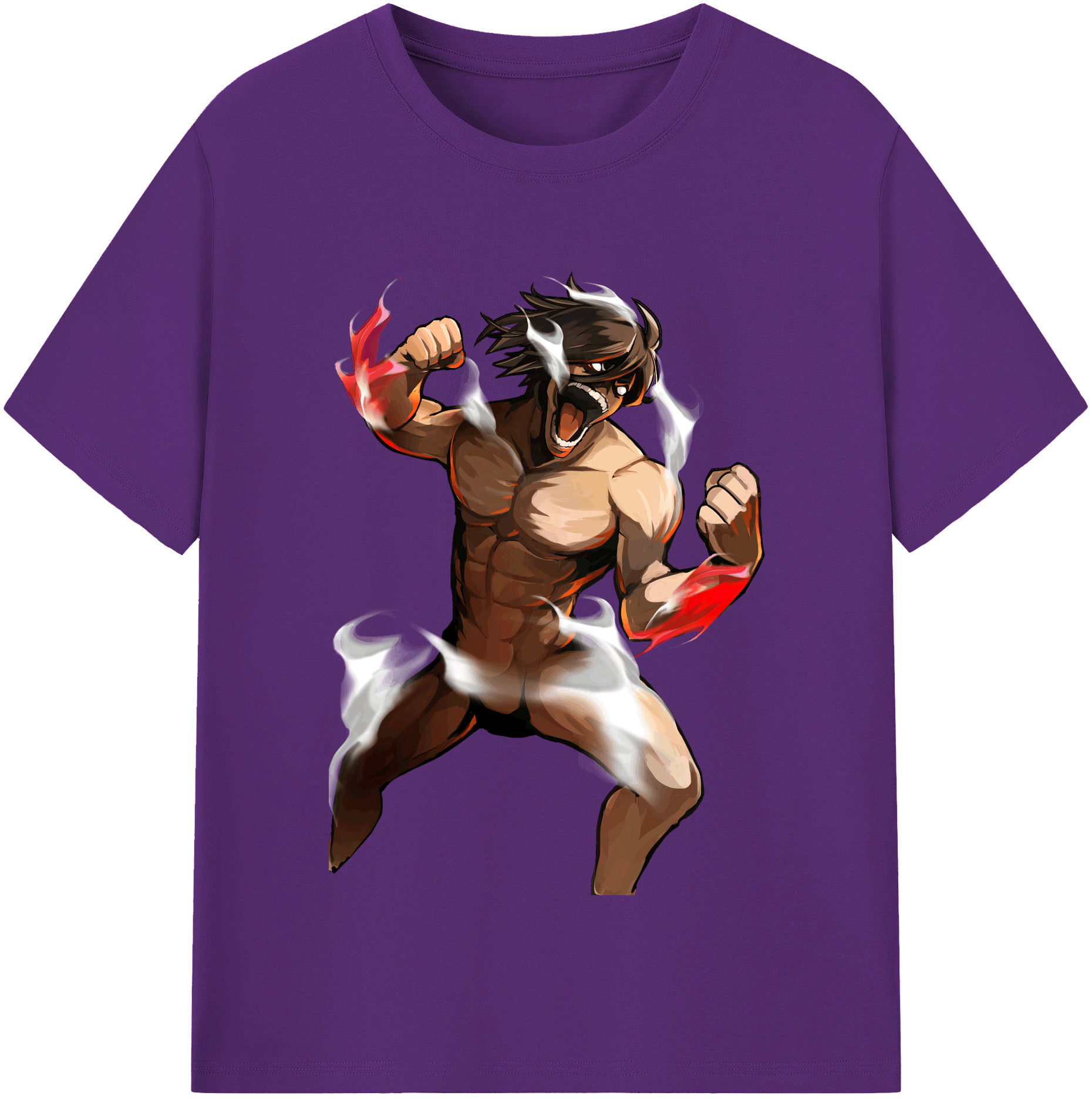 （画像用） 進撃の巨人 Attack on Titan 綿100％半袖Tシャツ（フロントプリント）