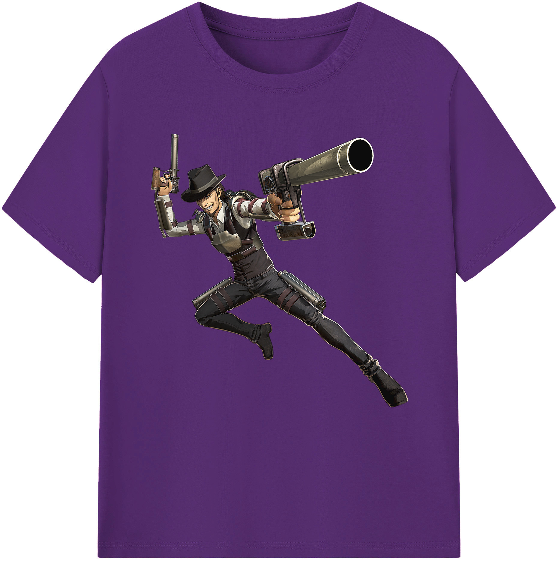 （画像用） 進撃の巨人 Attack on Titan 綿100％半袖Tシャツ（フロントプリント）