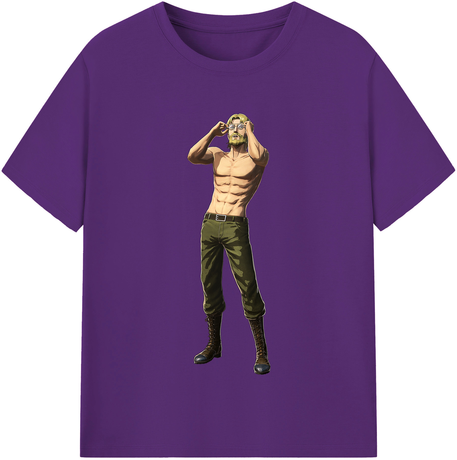 （画像用） 進撃の巨人 Attack on Titan 綿100％半袖Tシャツ（フロントプリント）