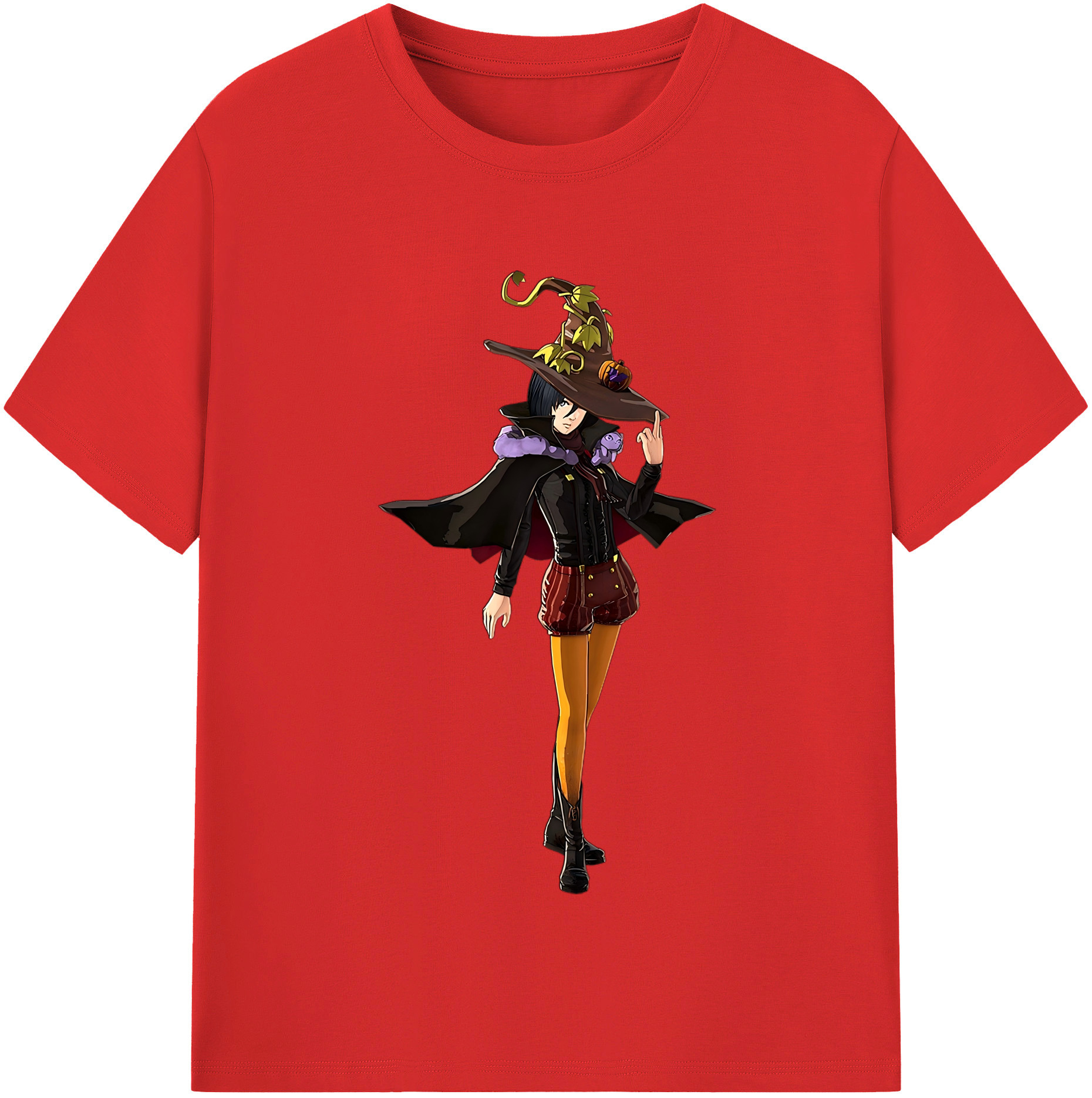 （画像用） 進撃の巨人 ミカサ·アッカーマン Attack on Titan Mikasa Ackerman 綿100％半袖Tシャツ（フロントプリント）