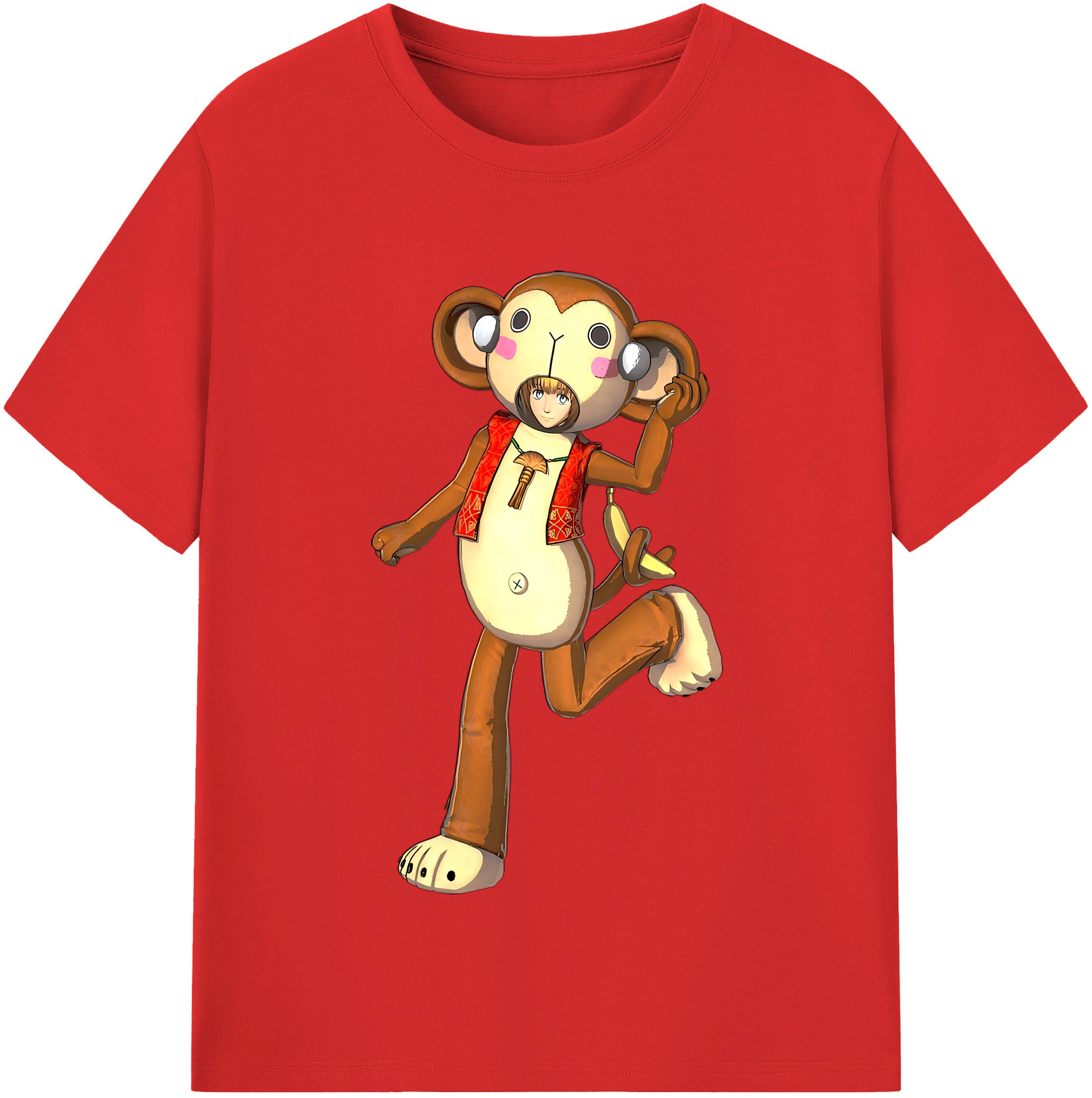 （画像用） 進撃の巨人 アルミン·アルレルト Attack on Titan Armin Arlert 綿100％半袖Tシャツ（フロントプリント）