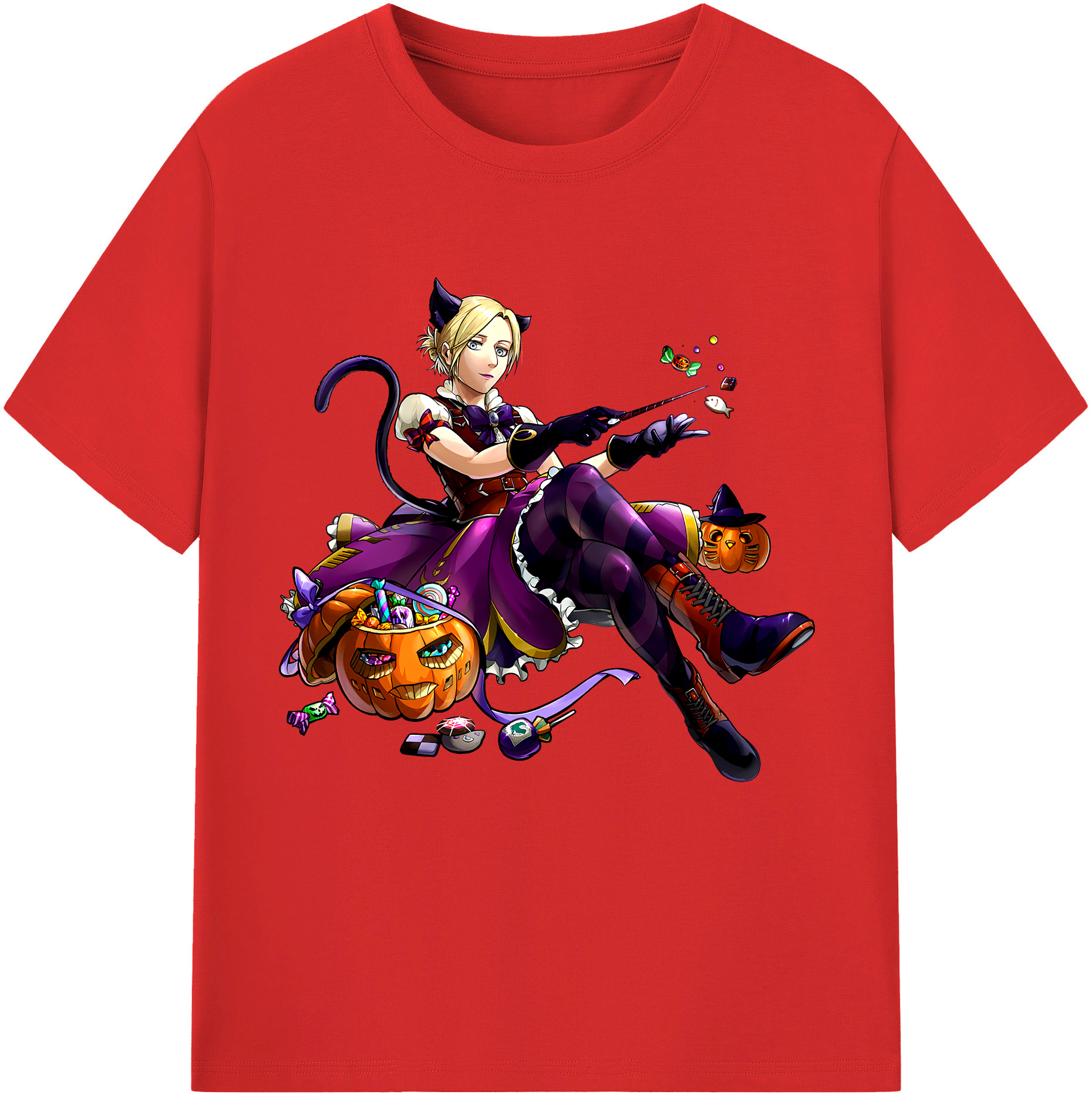 （画像用） 進撃の巨人 アニ・レオンハート Attack on Titan Annie Leonhart 綿100％半袖Tシャツ（フロントプリント）