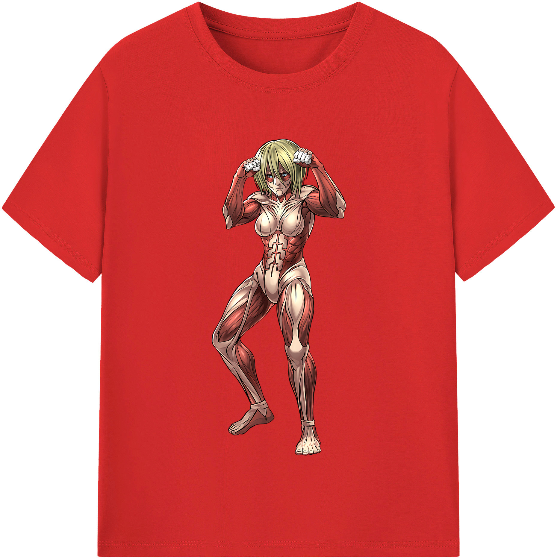 （画像用） 進撃の巨人 Attack on Titan 綿100％半袖Tシャツ（フロントプリント）