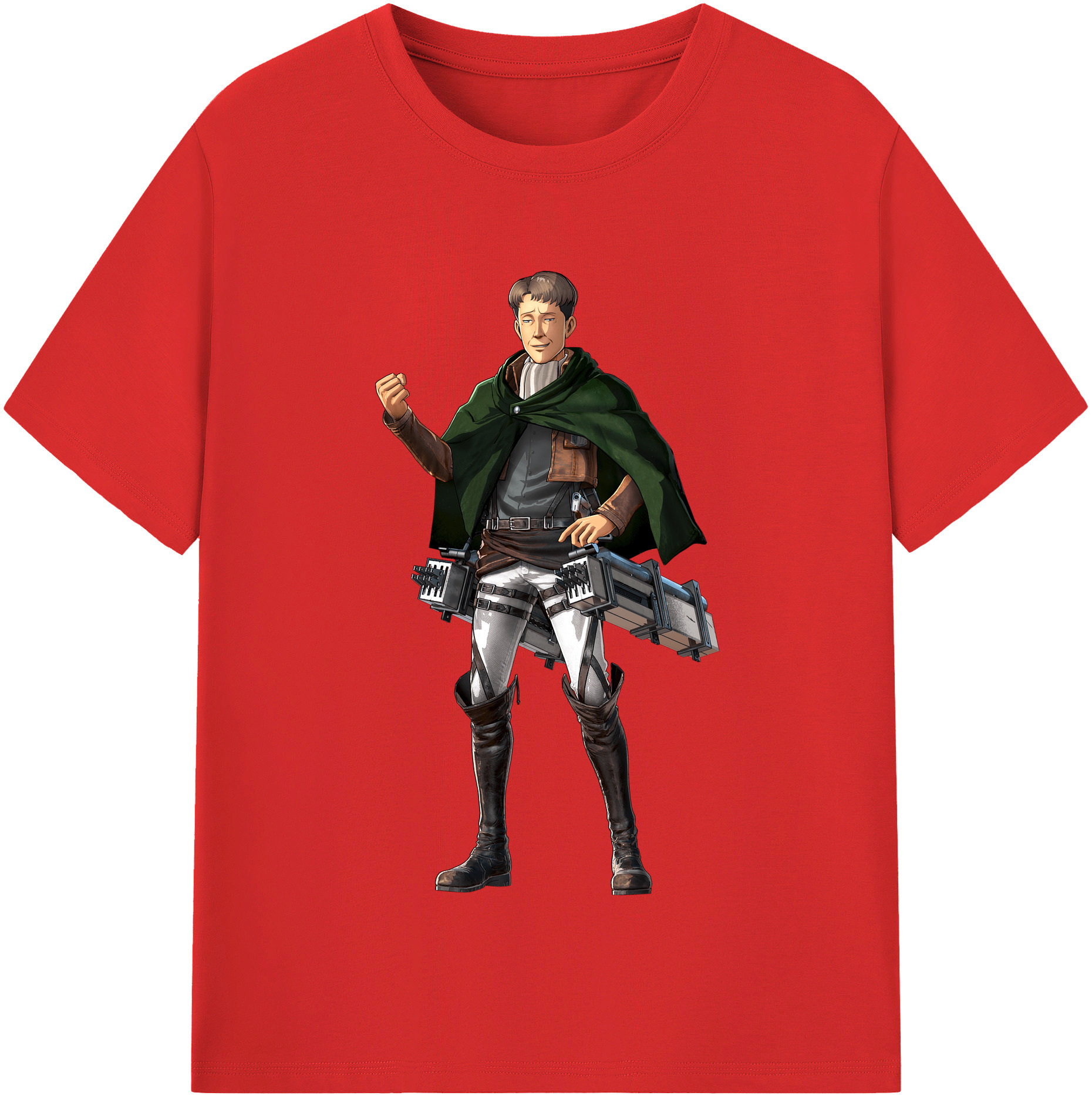 （画像用） 進撃の巨人 Attack on Titan 綿100％半袖Tシャツ（フロントプリント）