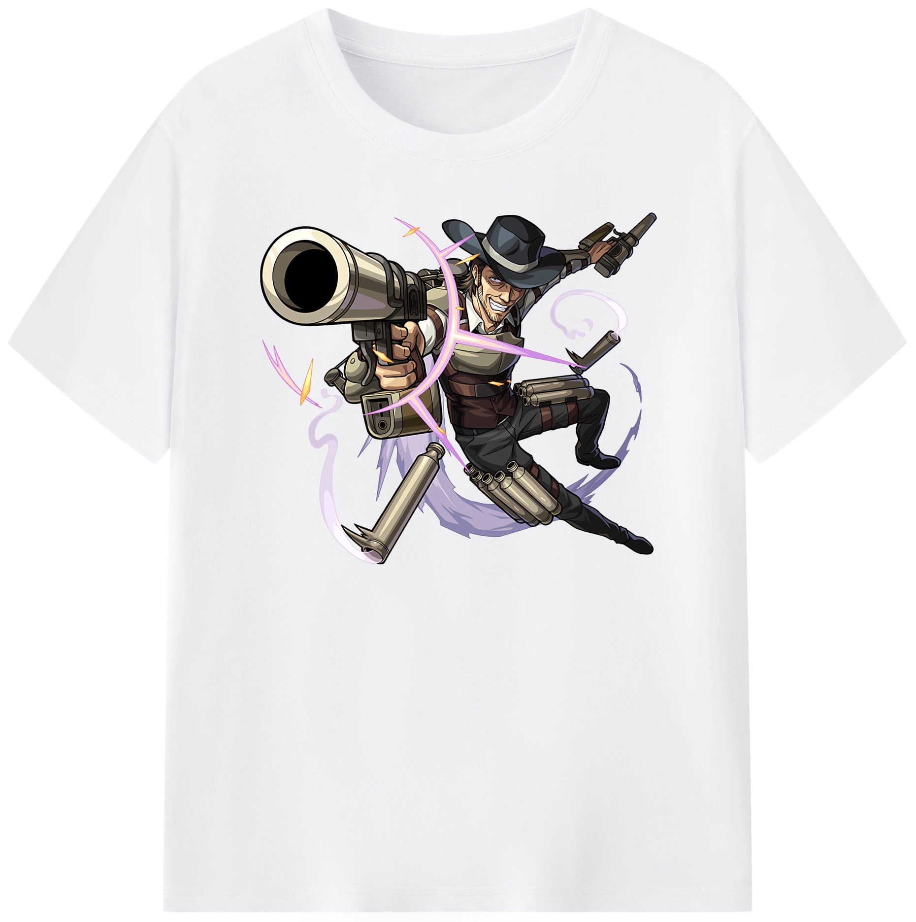 （画像用） 進撃の巨人 ケニー·アッカーマン Attack on Titan Kenny Ackerman 綿100％半袖Tシャツ（フロントプリント）