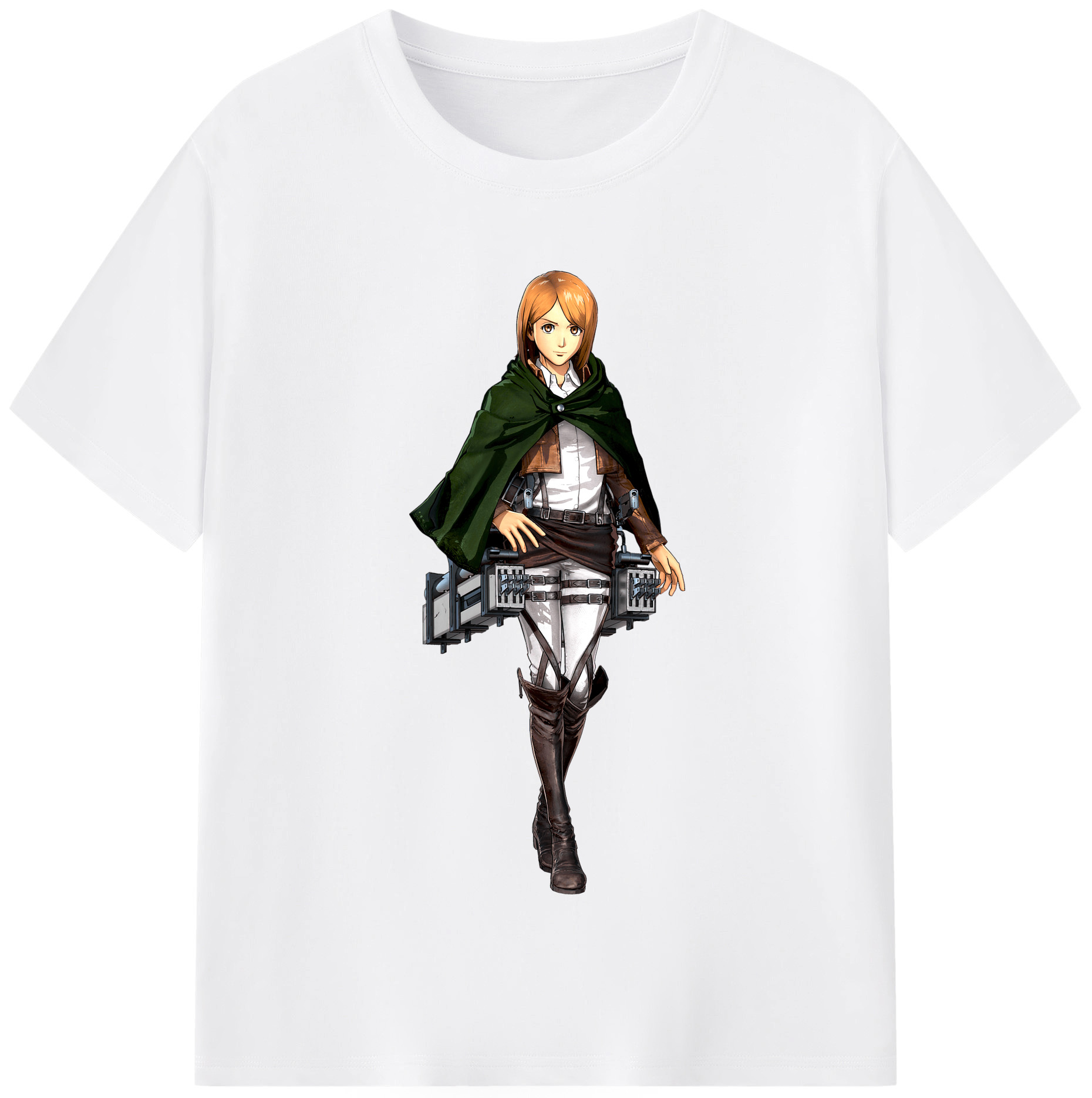 （画像用） 進撃の巨人 ペトラ·ラル Attack on Titan Petra Rall 綿100％半袖Tシャツ（フロントプリント）