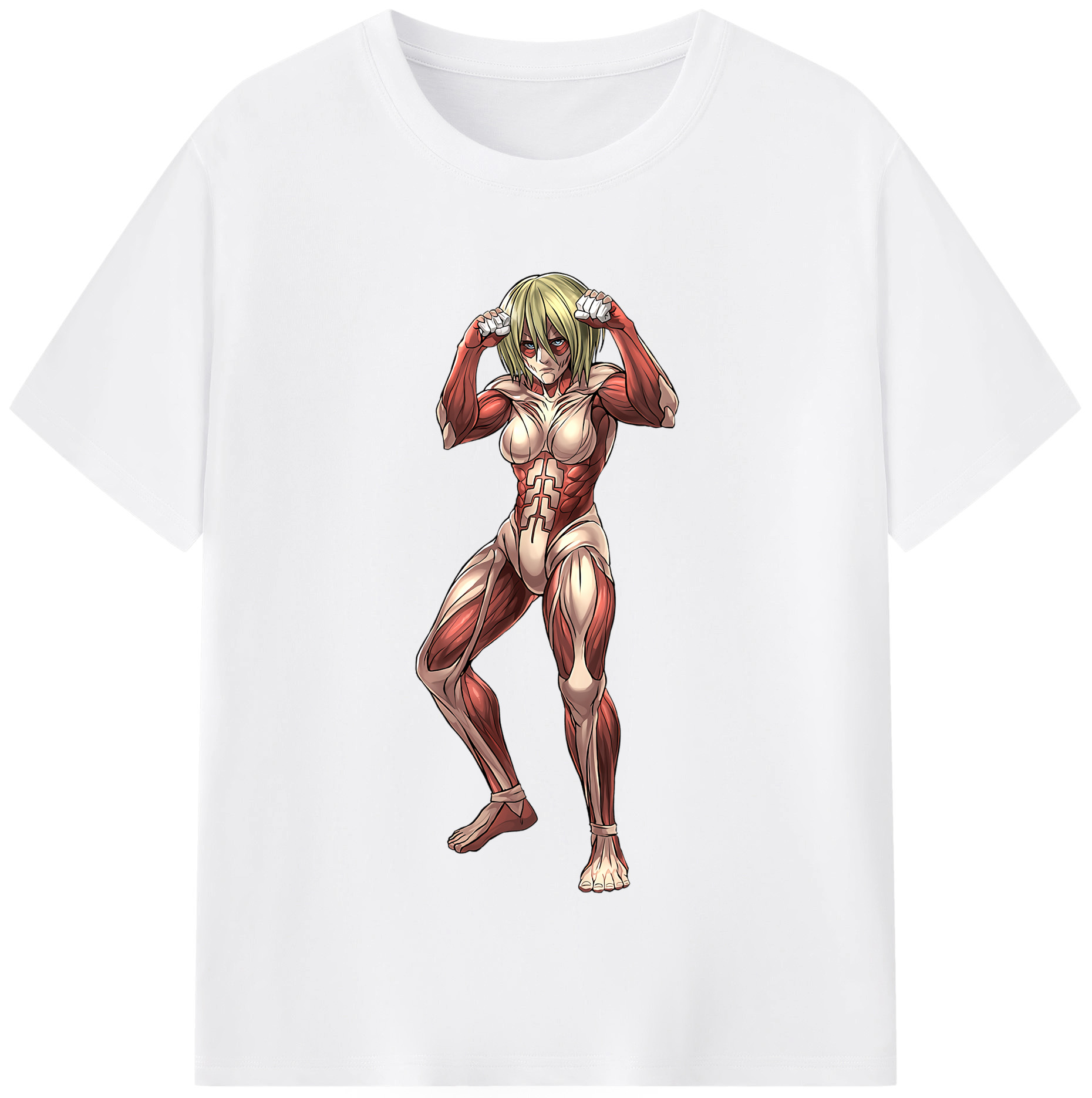 （画像用） 進撃の巨人 Attack on Titan 綿100％半袖Tシャツ（フロントプリント）
