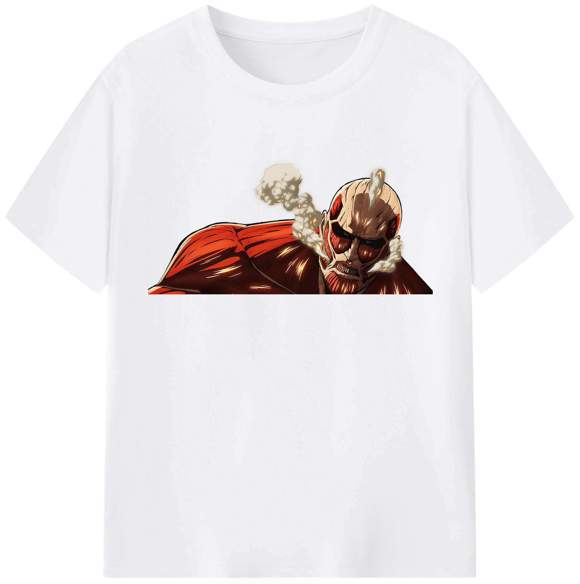 （画像用） 進撃の巨人 Attack on Titan 綿100％半袖Tシャツ（フロントプリント）